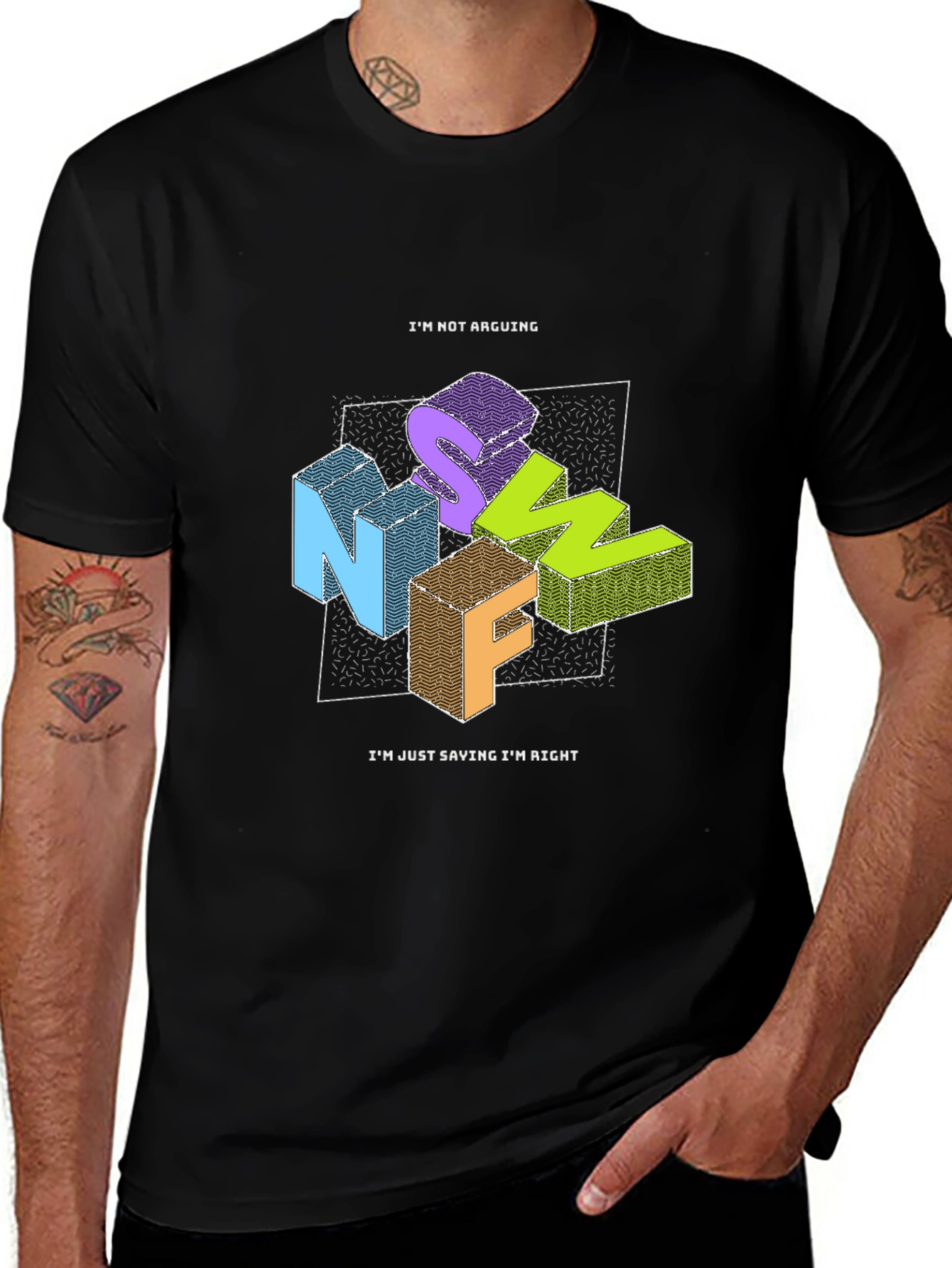 Funny Im Not Arguing Graphic T-Shirt