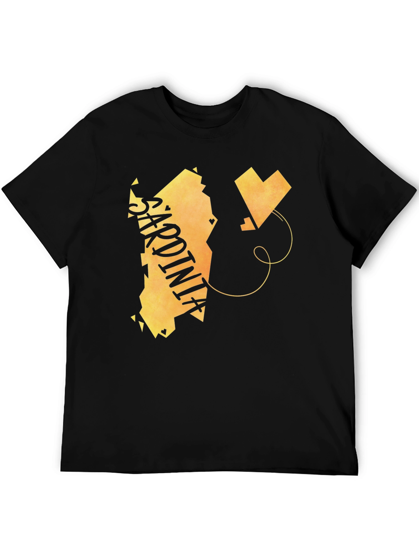 Sardinia Italy Heart T-Shirt