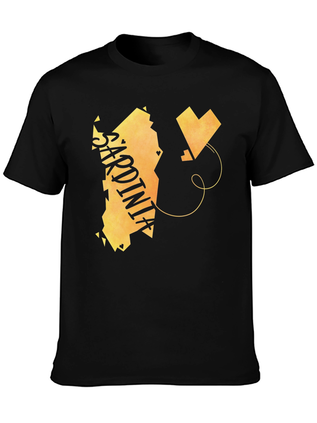 Sardinia Italy Heart T-Shirt