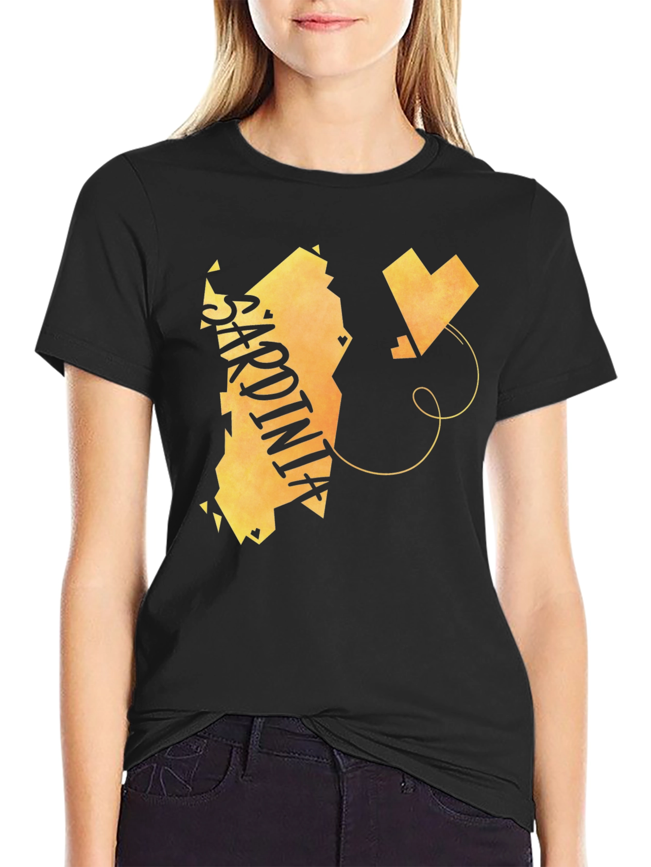 Sardinia Italy Heart T-Shirt