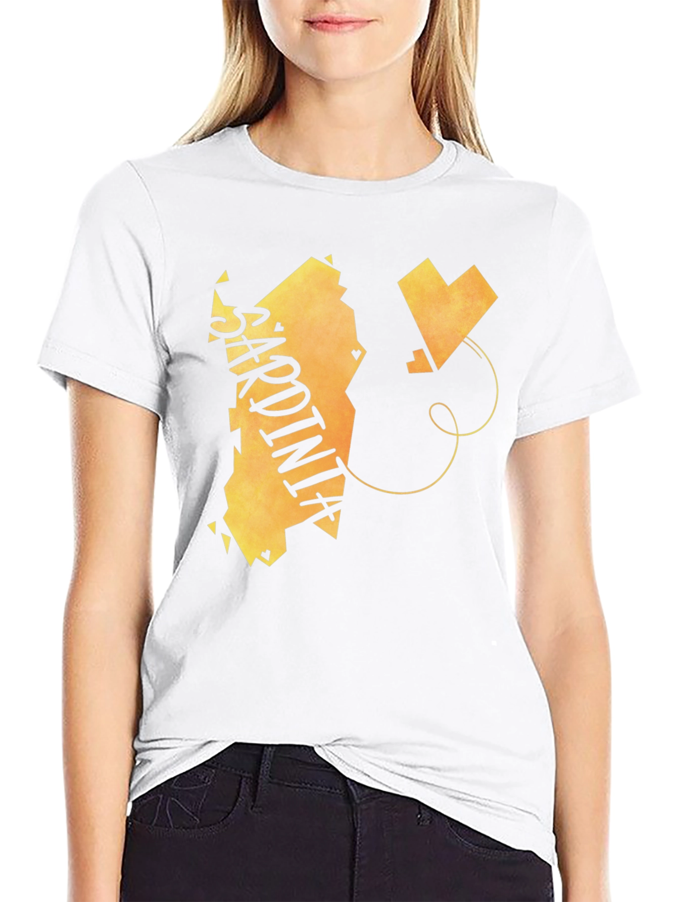 Sardinia Italy Heart T-Shirt