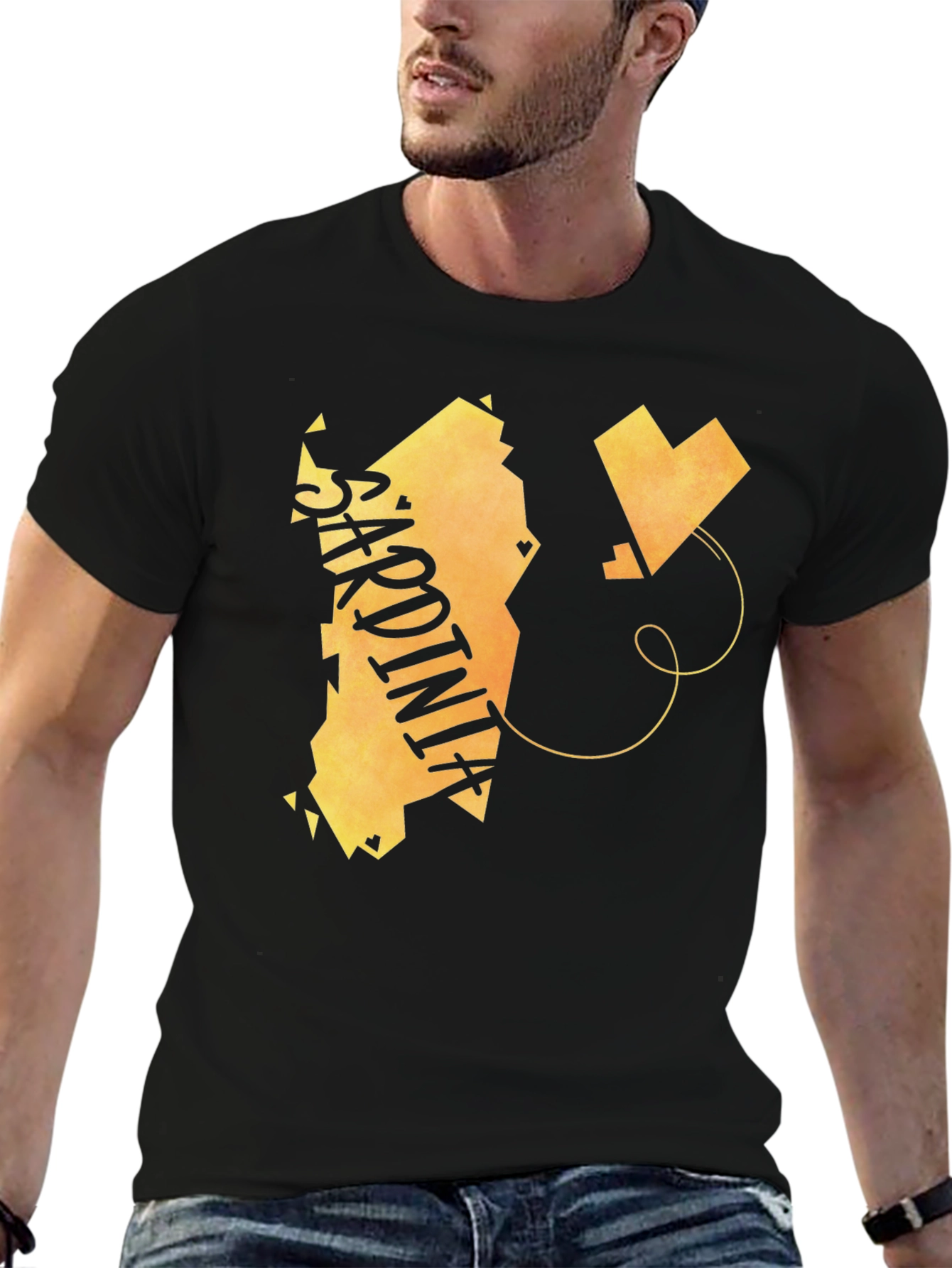 Sardinia Italy Heart T-Shirt