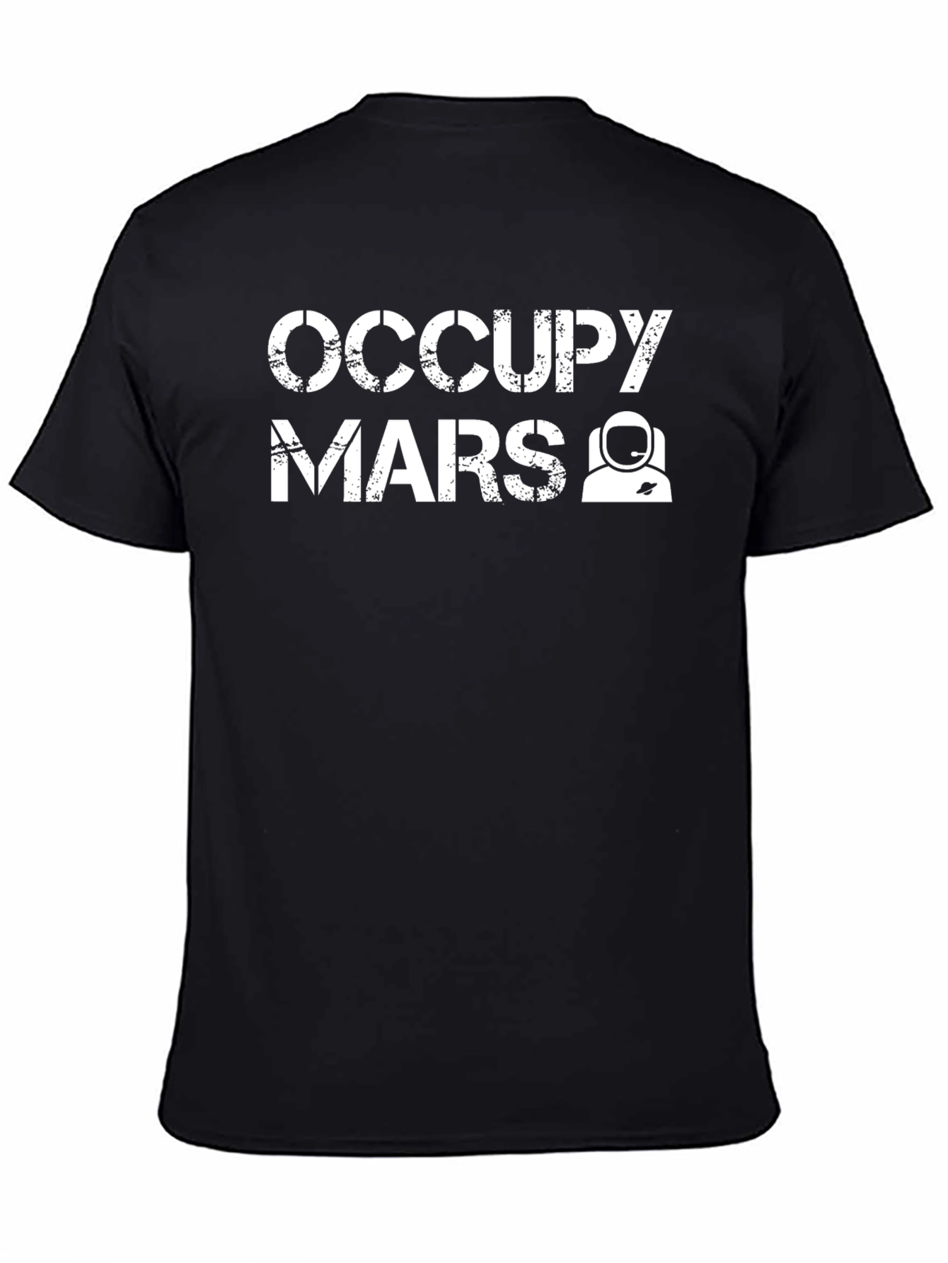 Occupy Mars Graphic T-Shirt - Space Exploration Tee