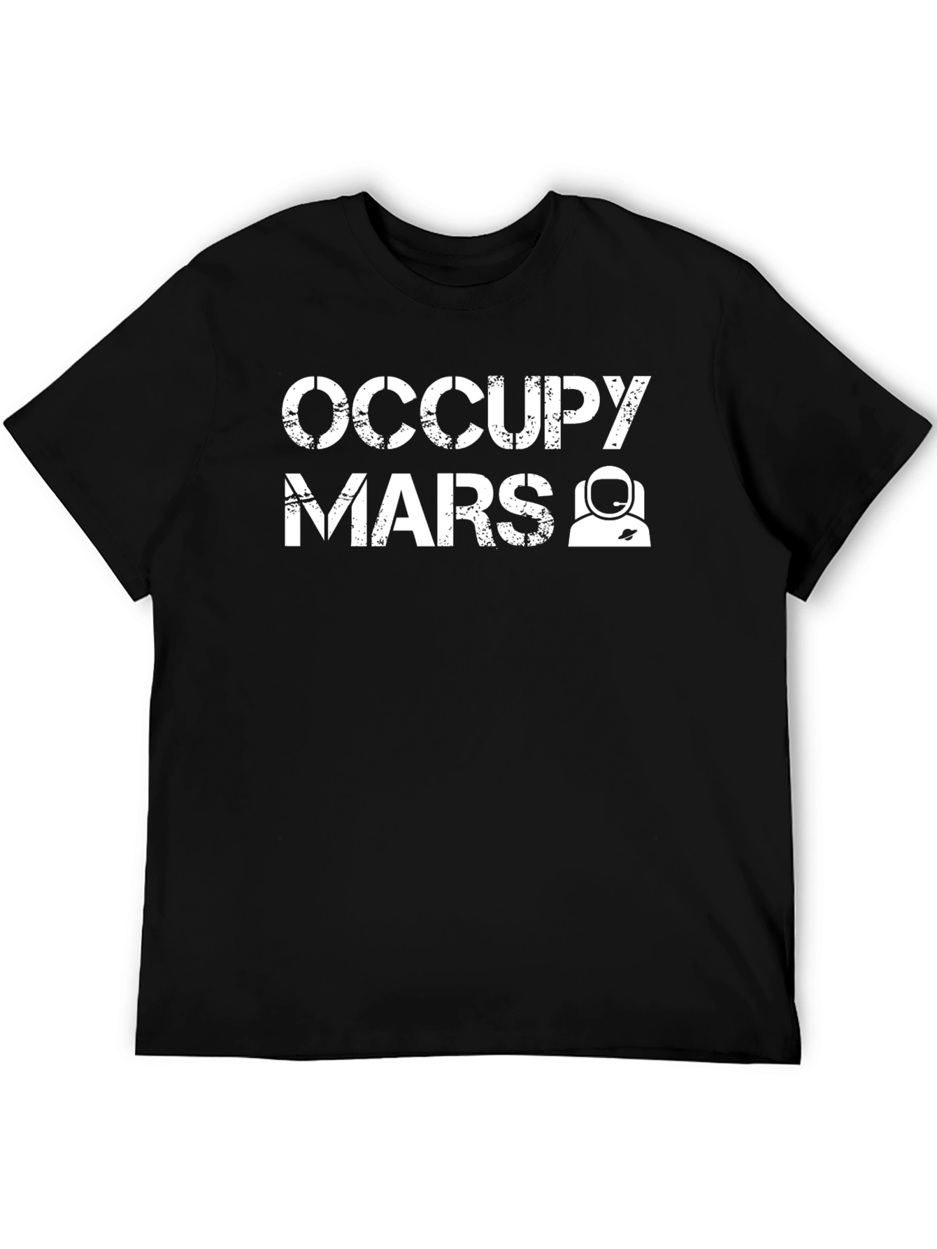 Occupy Mars Graphic T-Shirt - Space Exploration Tee