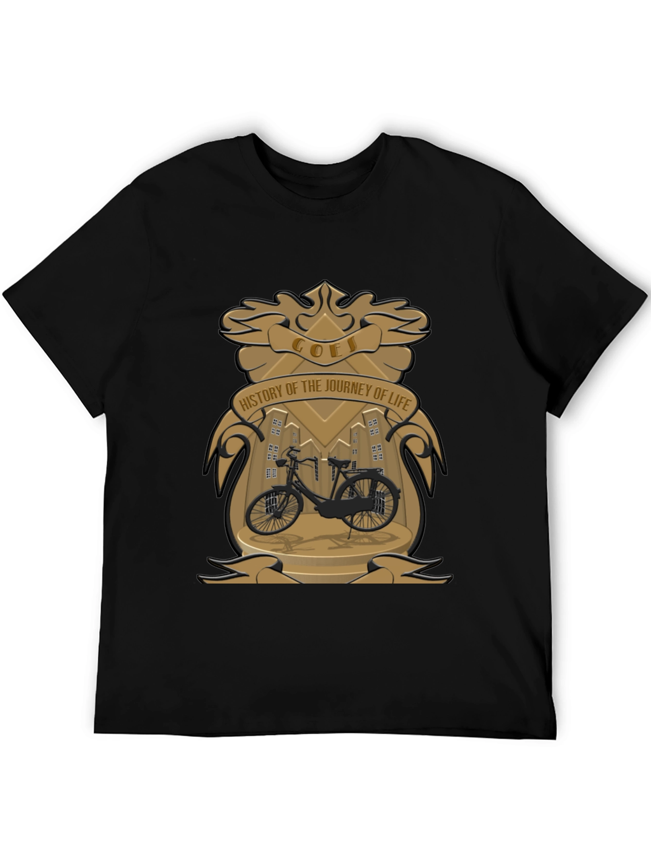 GOEI History of Life Black T-Shirt