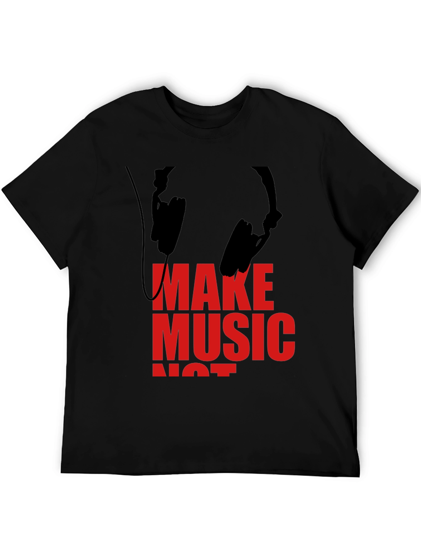 Make Music Not War Graphic Tee