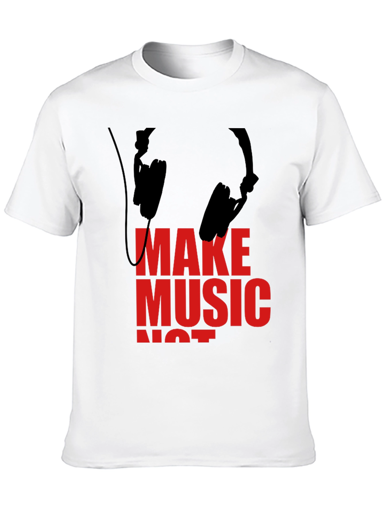 Make Music Not War Graphic Tee