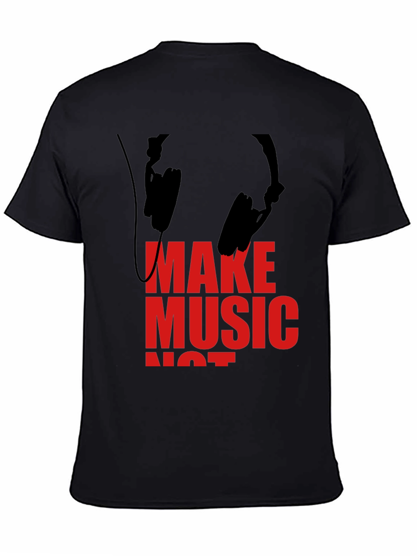 Make Music Not War Graphic Tee
