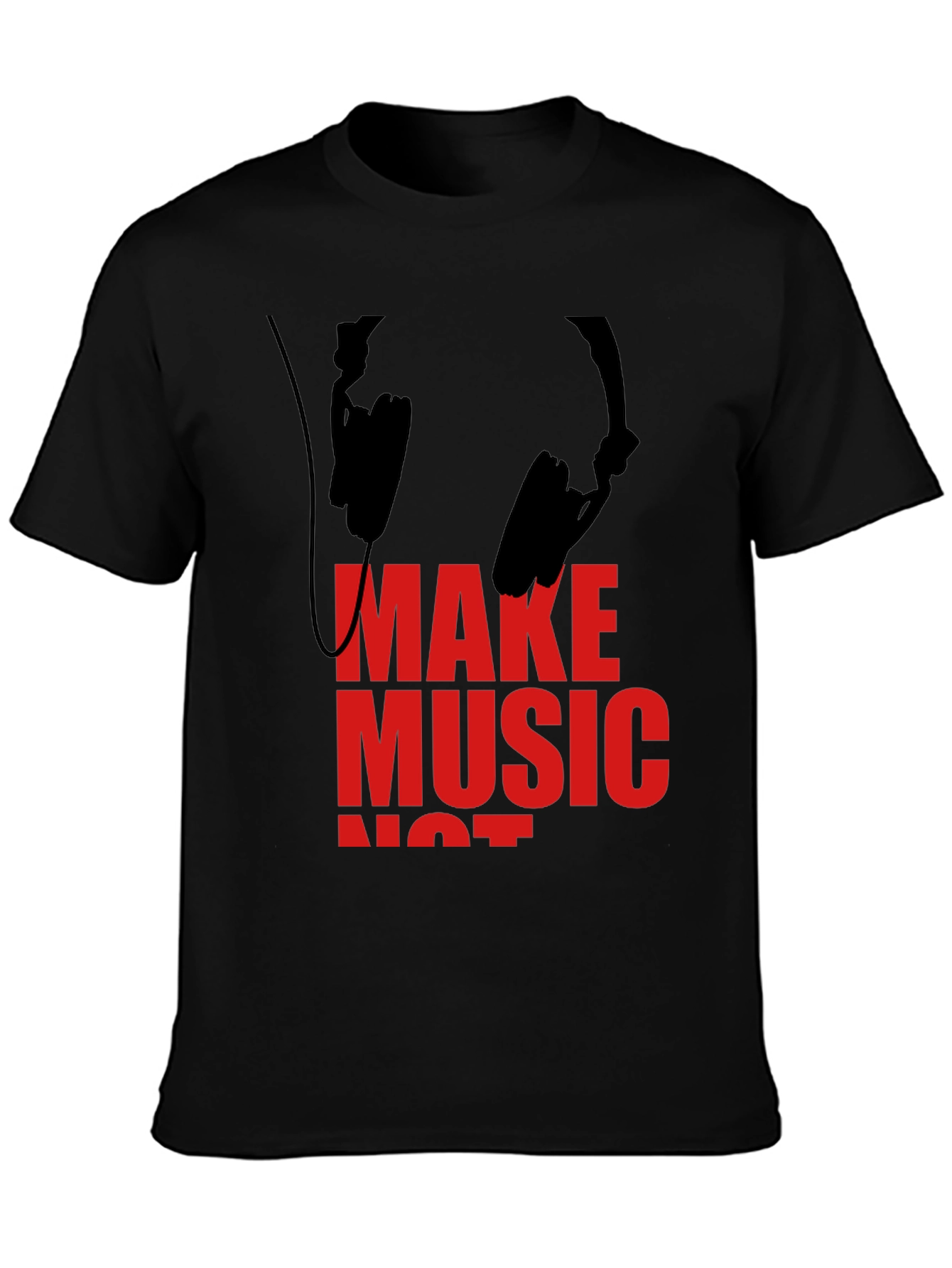 Make Music Not War Graphic Tee
