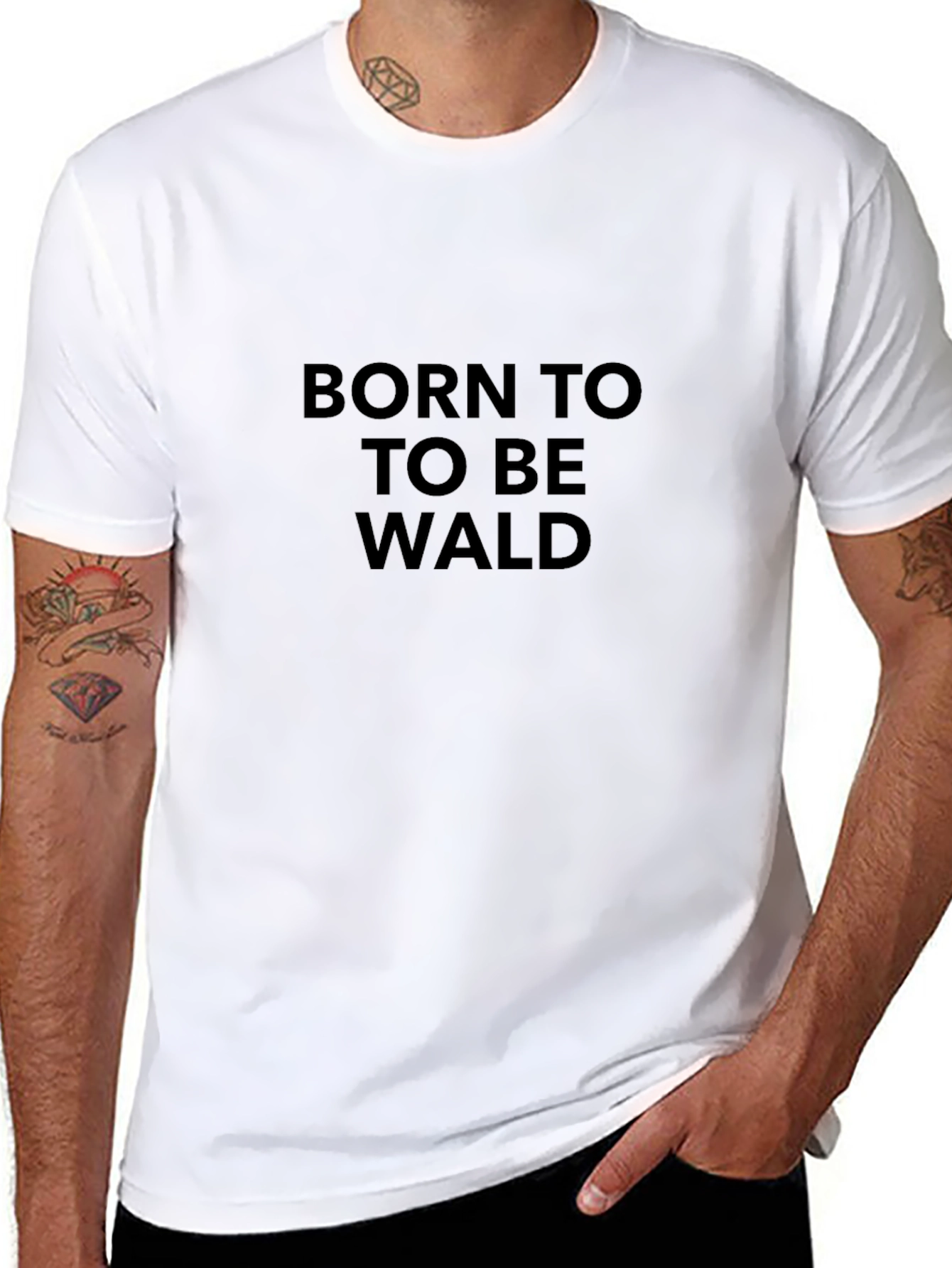 Born To Be Wald Graphic Tee