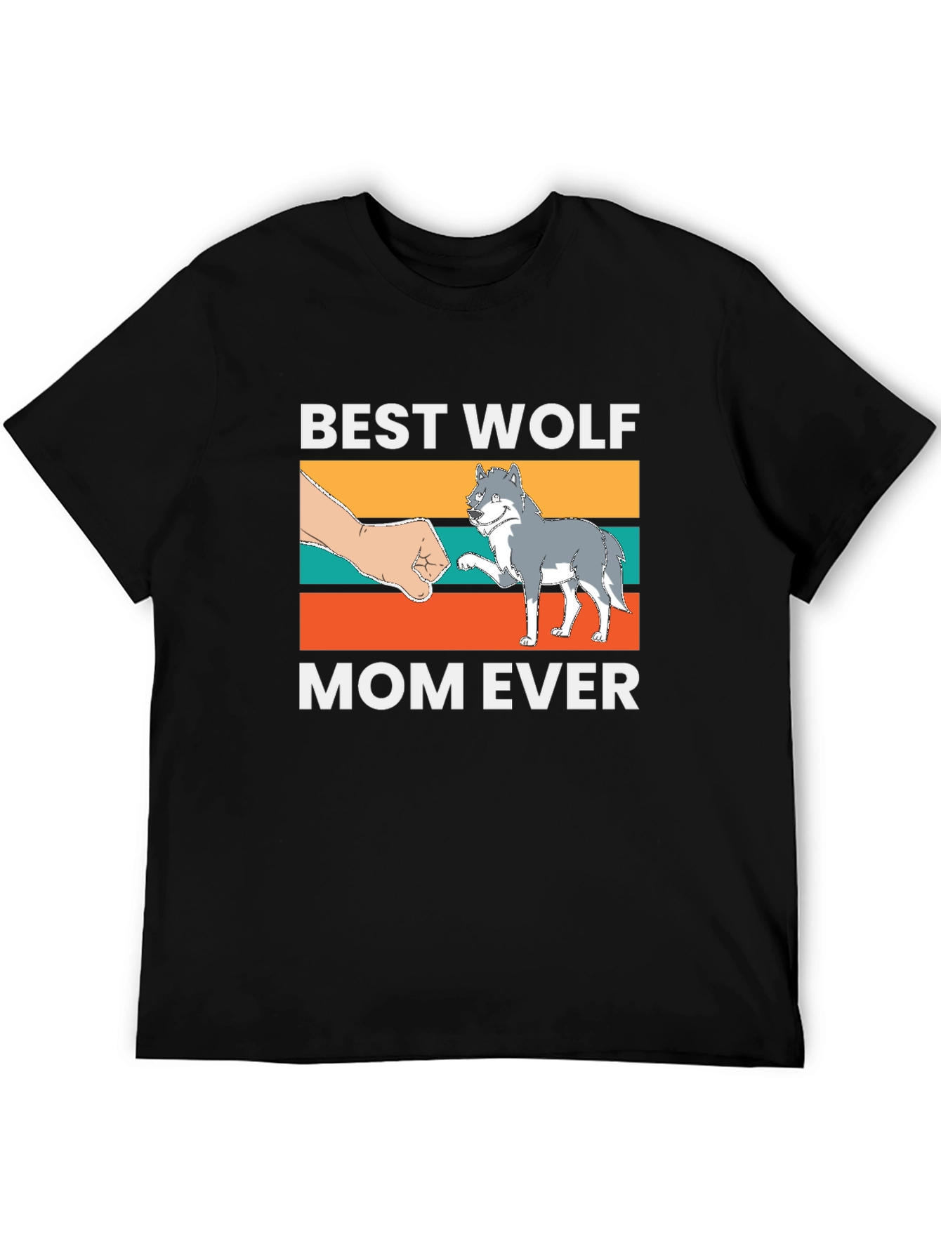 Best Wolf Mom Ever T-Shirt