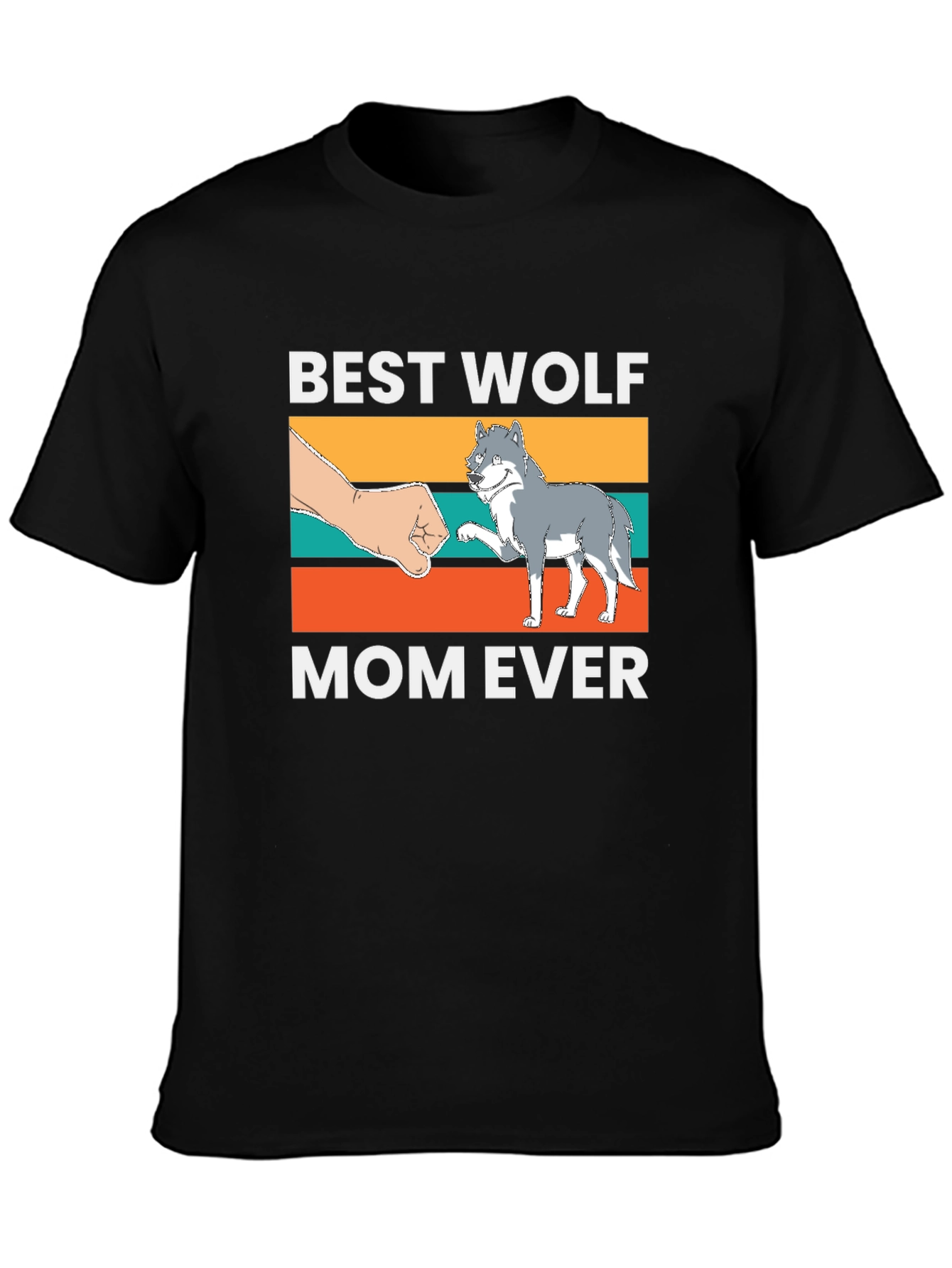 Best Wolf Mom Ever T-Shirt