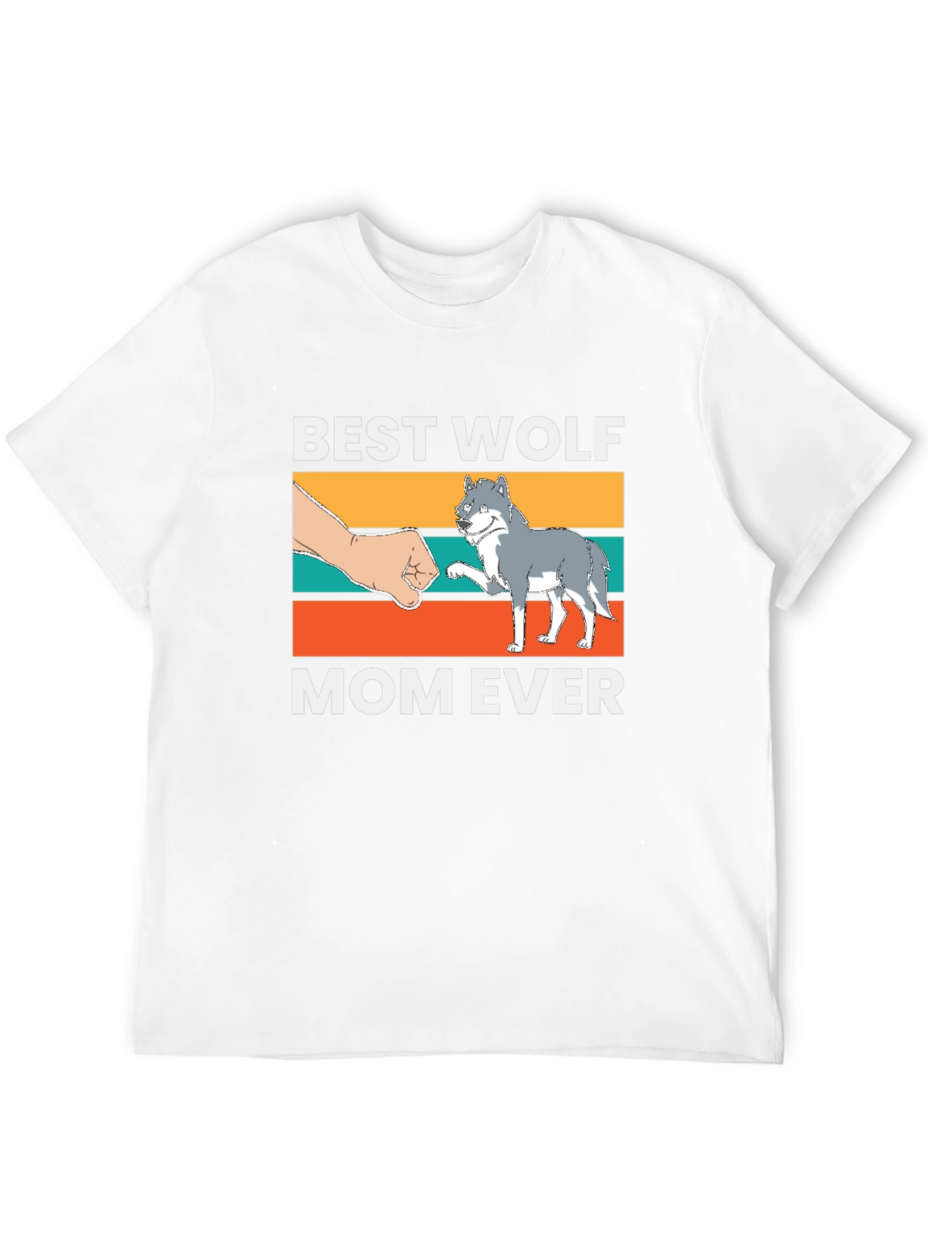 Best Wolf Mom Ever T-Shirt