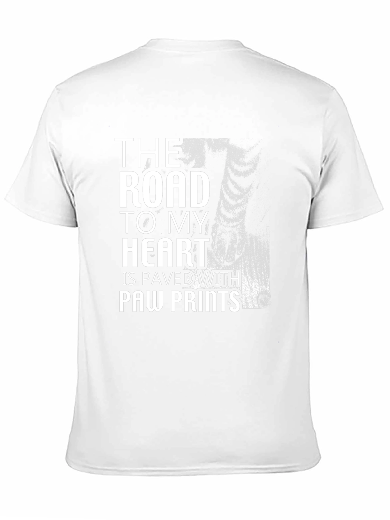 Paw Prints T-Shirt: Road to My Heart Tee