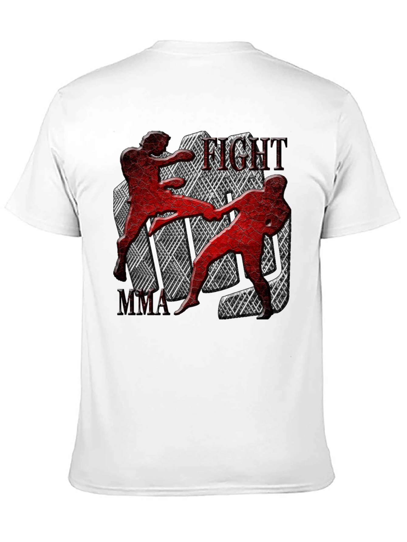 MMA Fight Graphic T-Shirt for Men