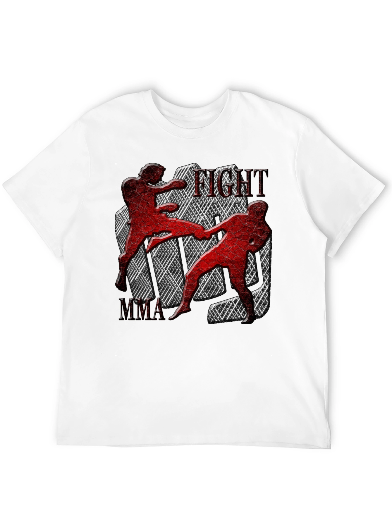 MMA Fight Graphic T-Shirt for Men