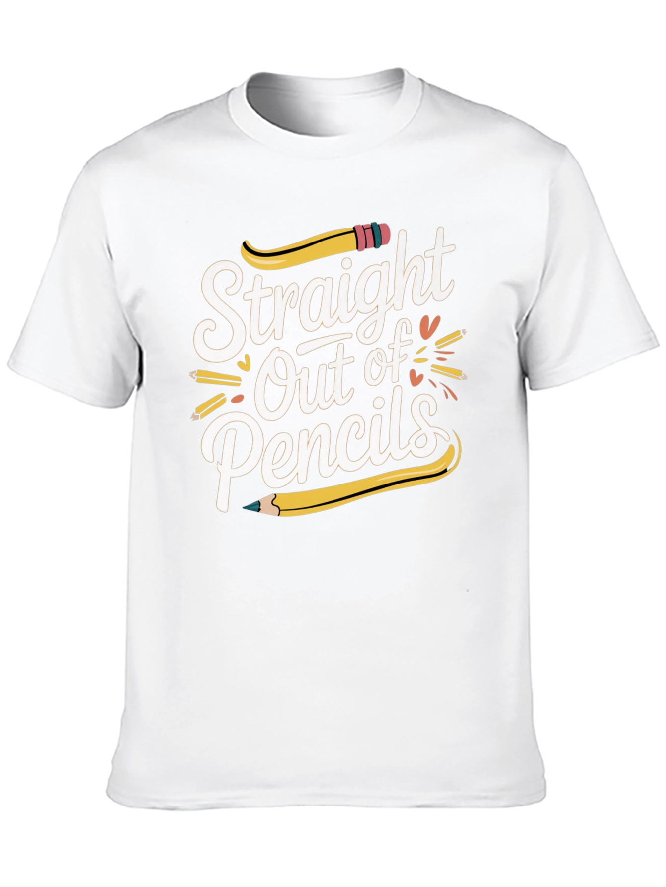Straight Out of Pencils Graphic Tee