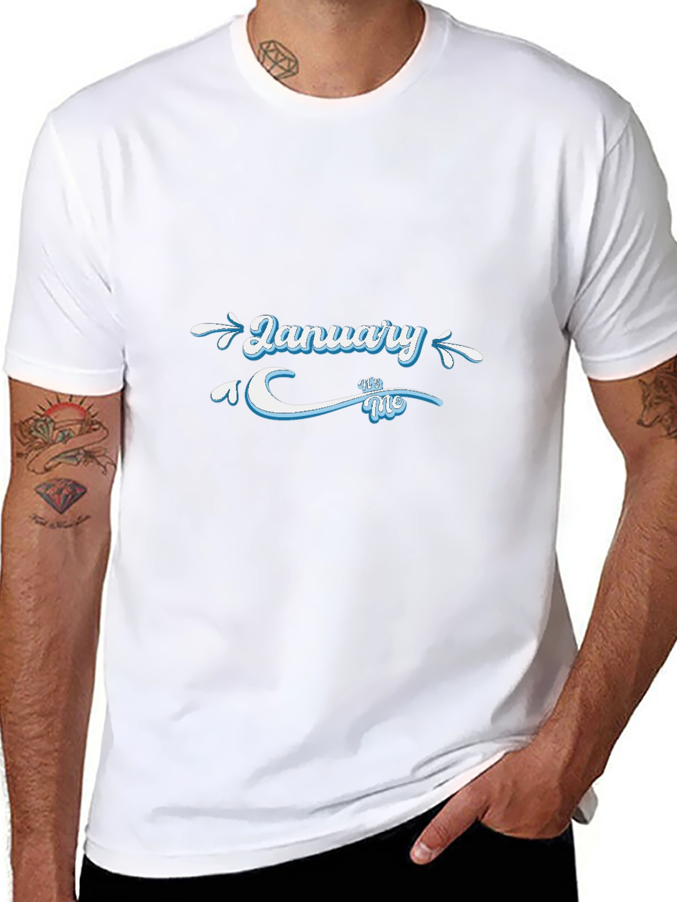 January Baby Birthday T-Shirt