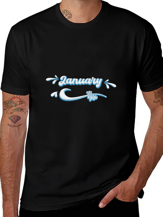 January Baby Birthday T-Shirt