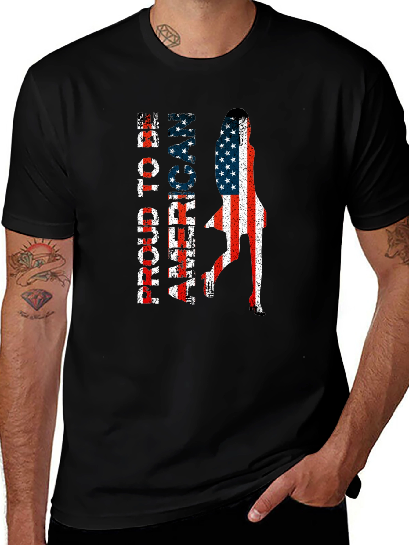 Proud to be American Graphic Tee