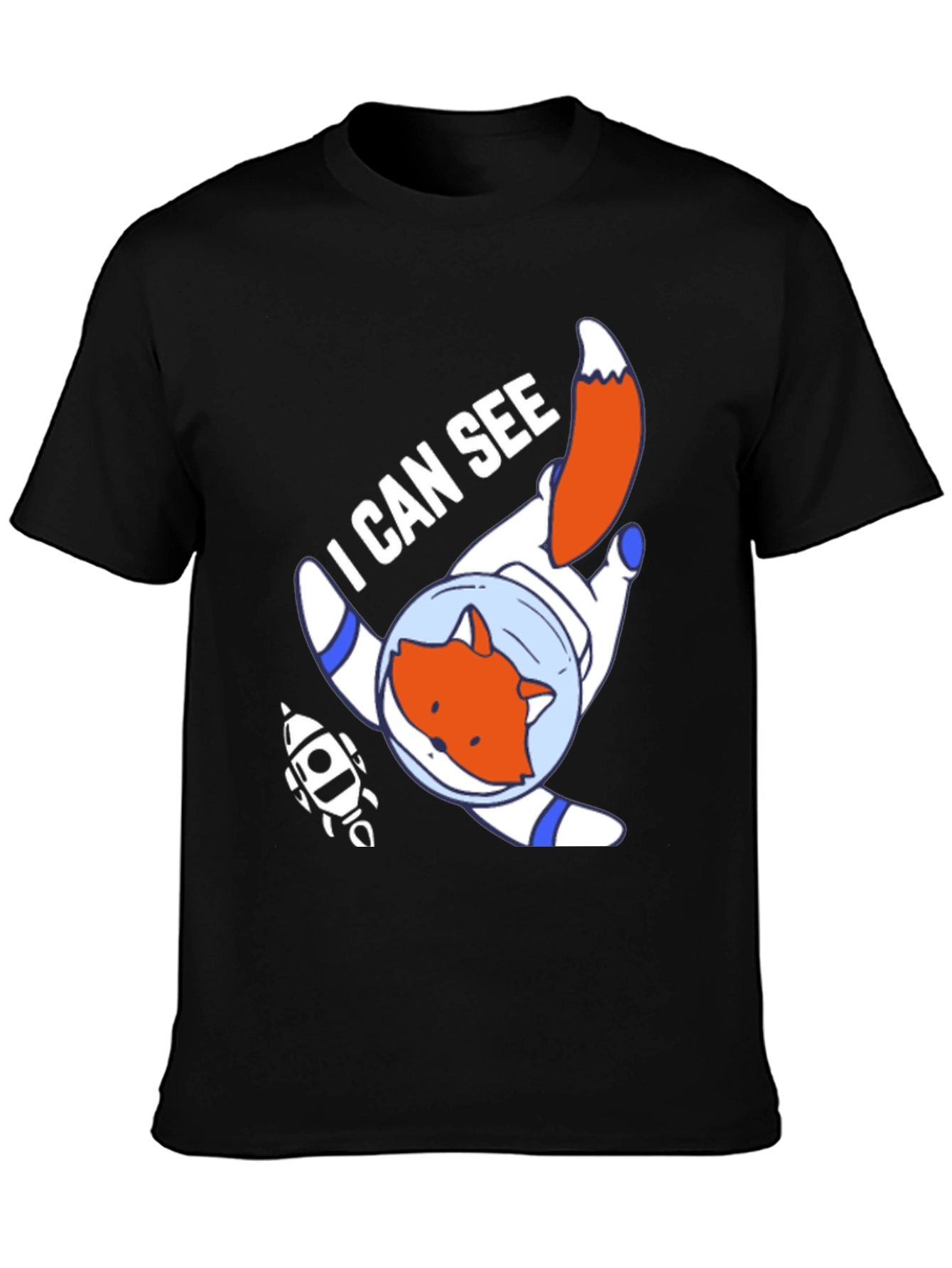 Fox Astronaut T-Shirt - I Can See Space!