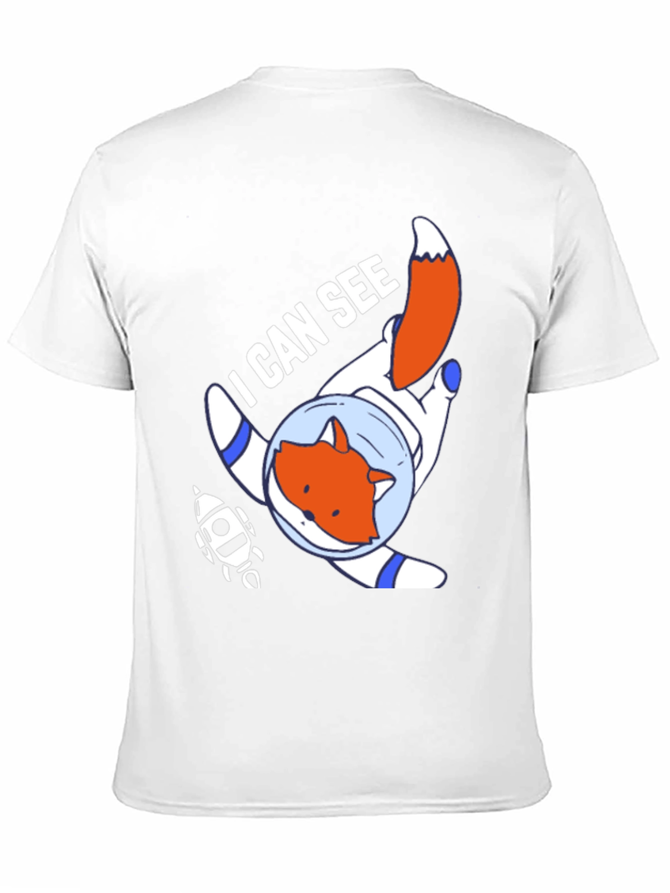 Fox Astronaut T-Shirt - I Can See Space!