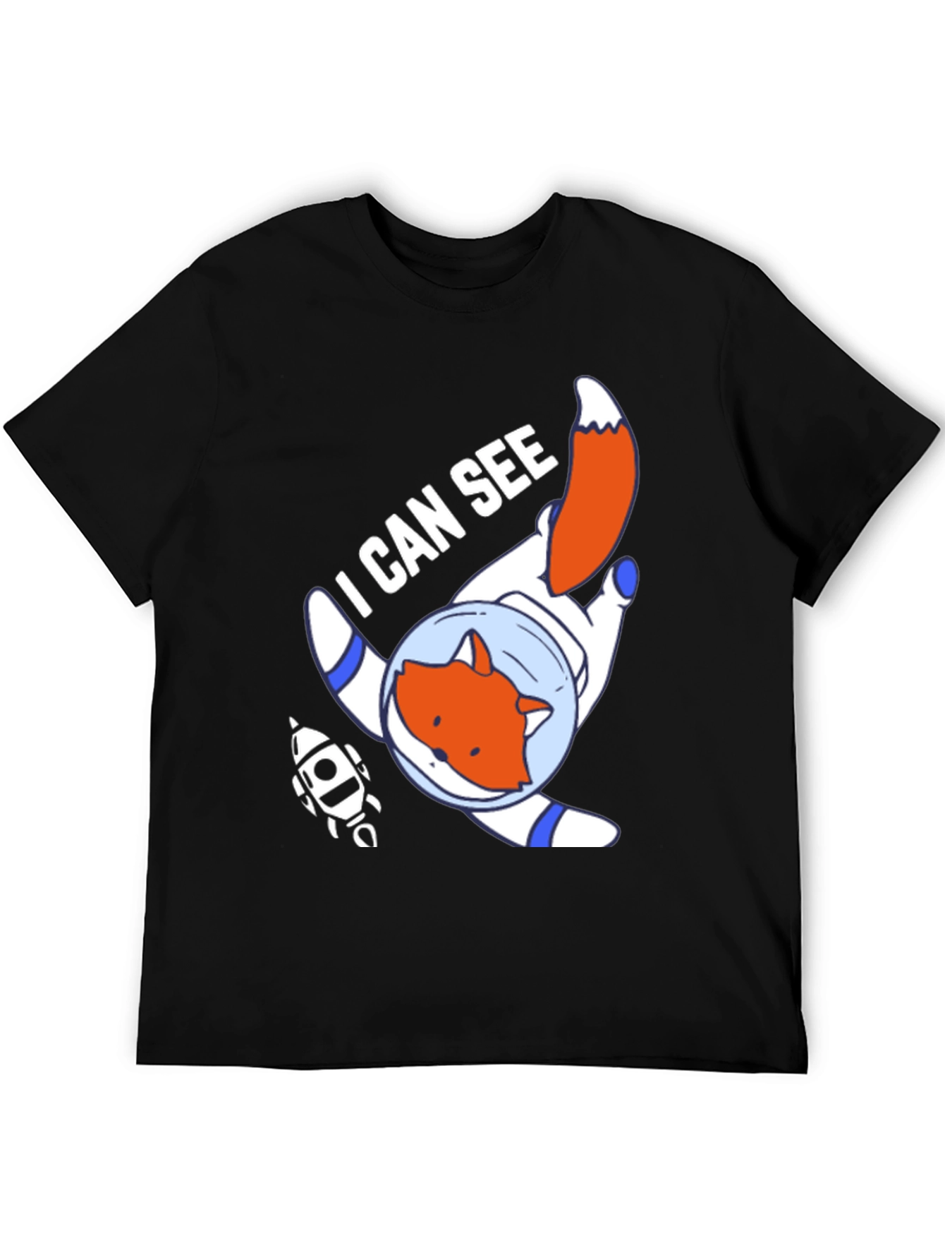 Fox Astronaut T-Shirt - I Can See Space!