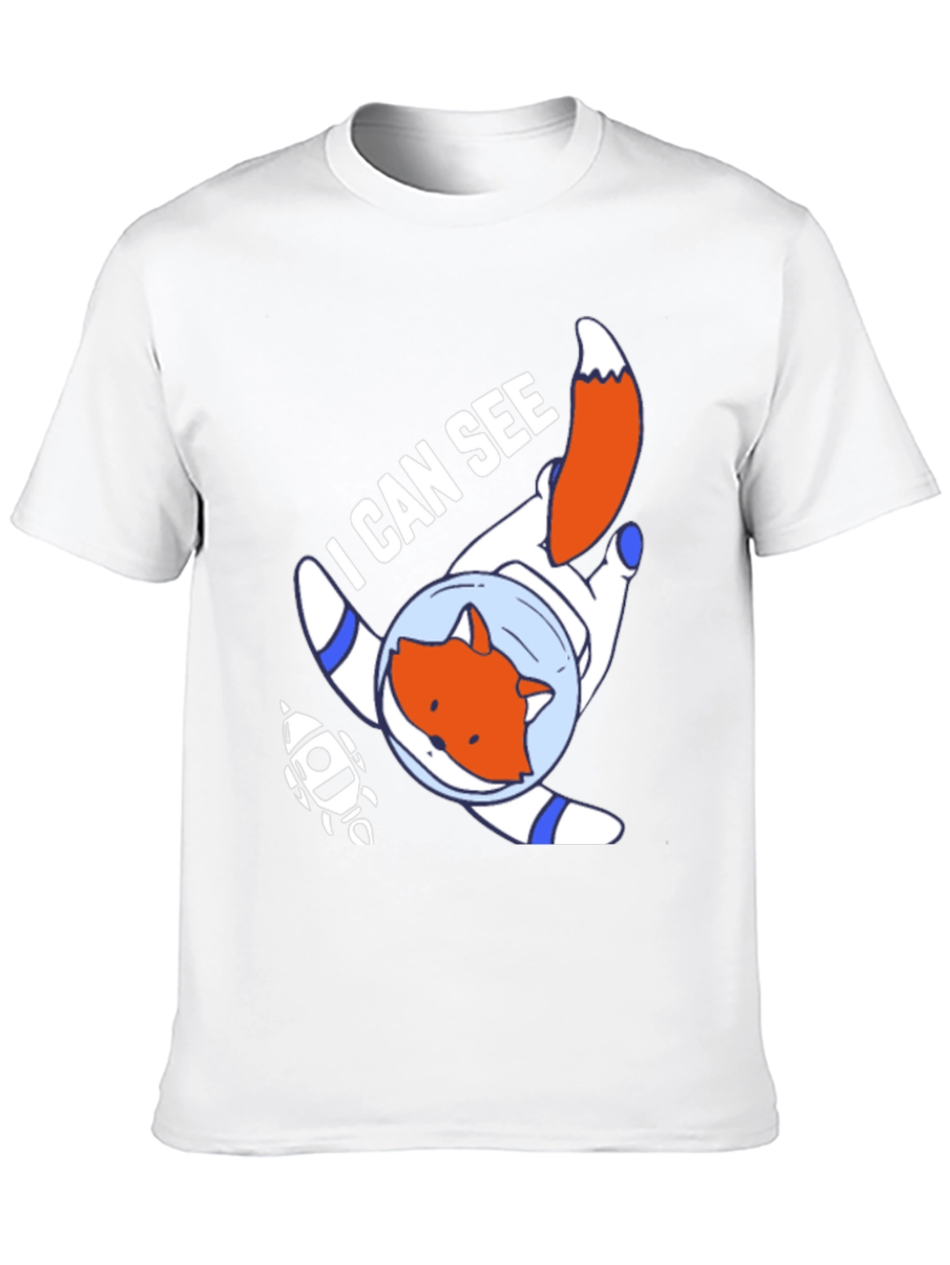 Fox Astronaut T-Shirt - I Can See Space!