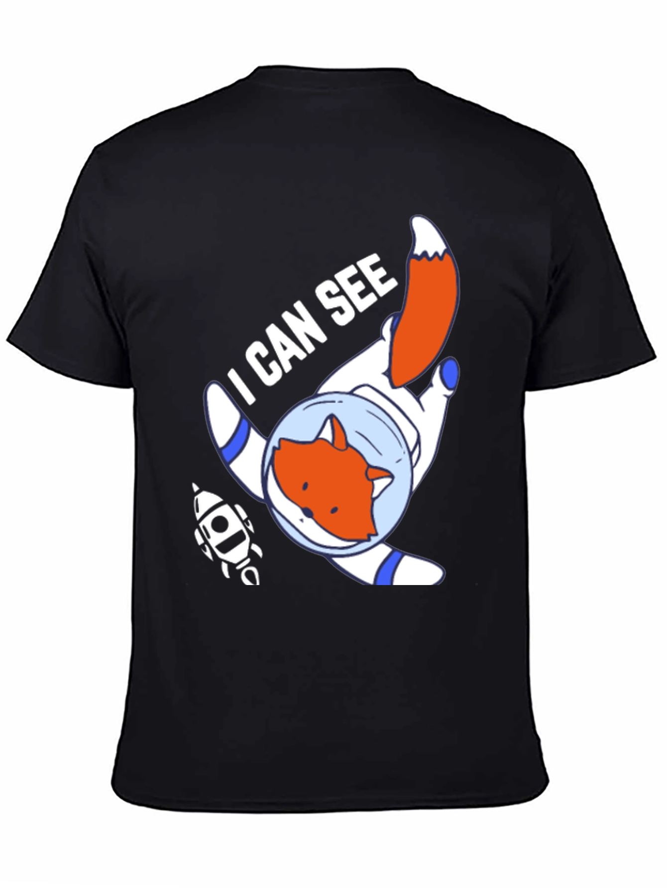 Fox Astronaut T-Shirt - I Can See Space!