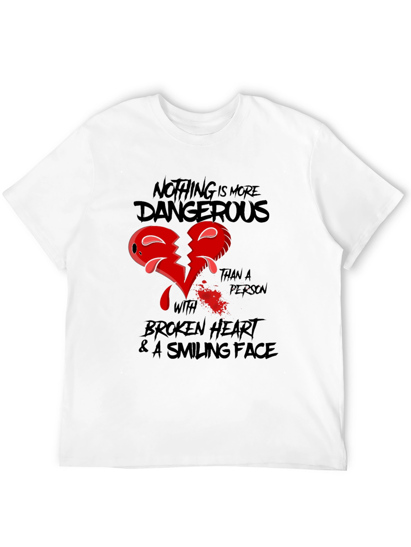Dangerous Broken Heart Graphic Tee
