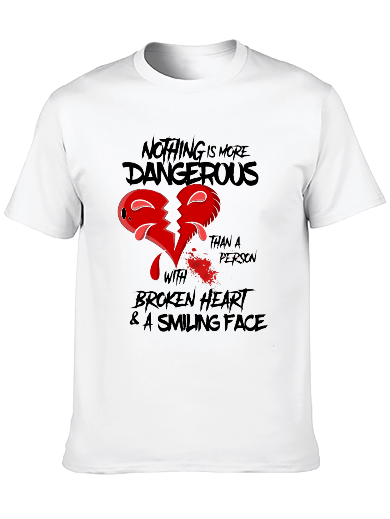Dangerous Broken Heart Graphic Tee