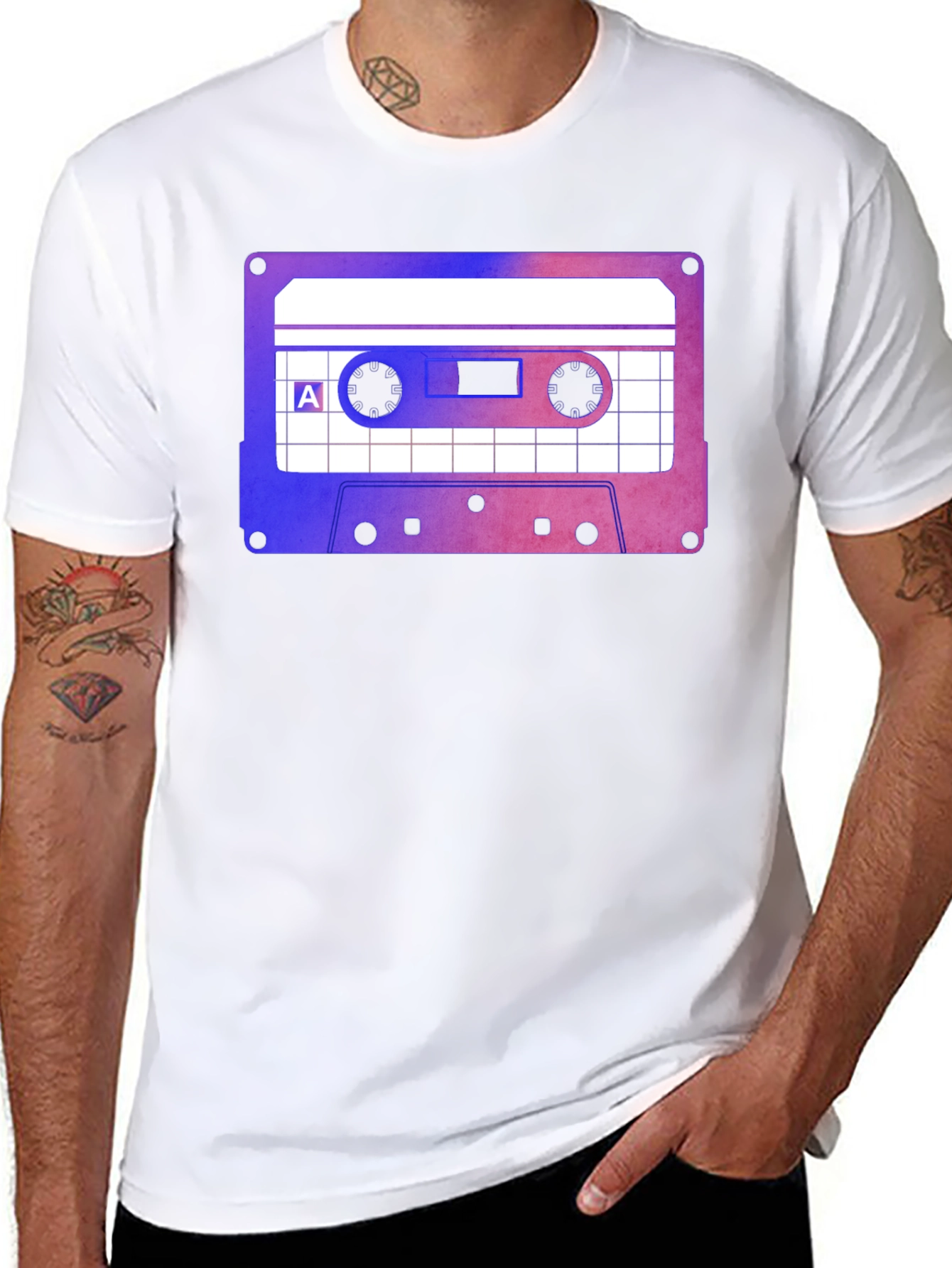 Retro Cassette Tape Graphic Tee