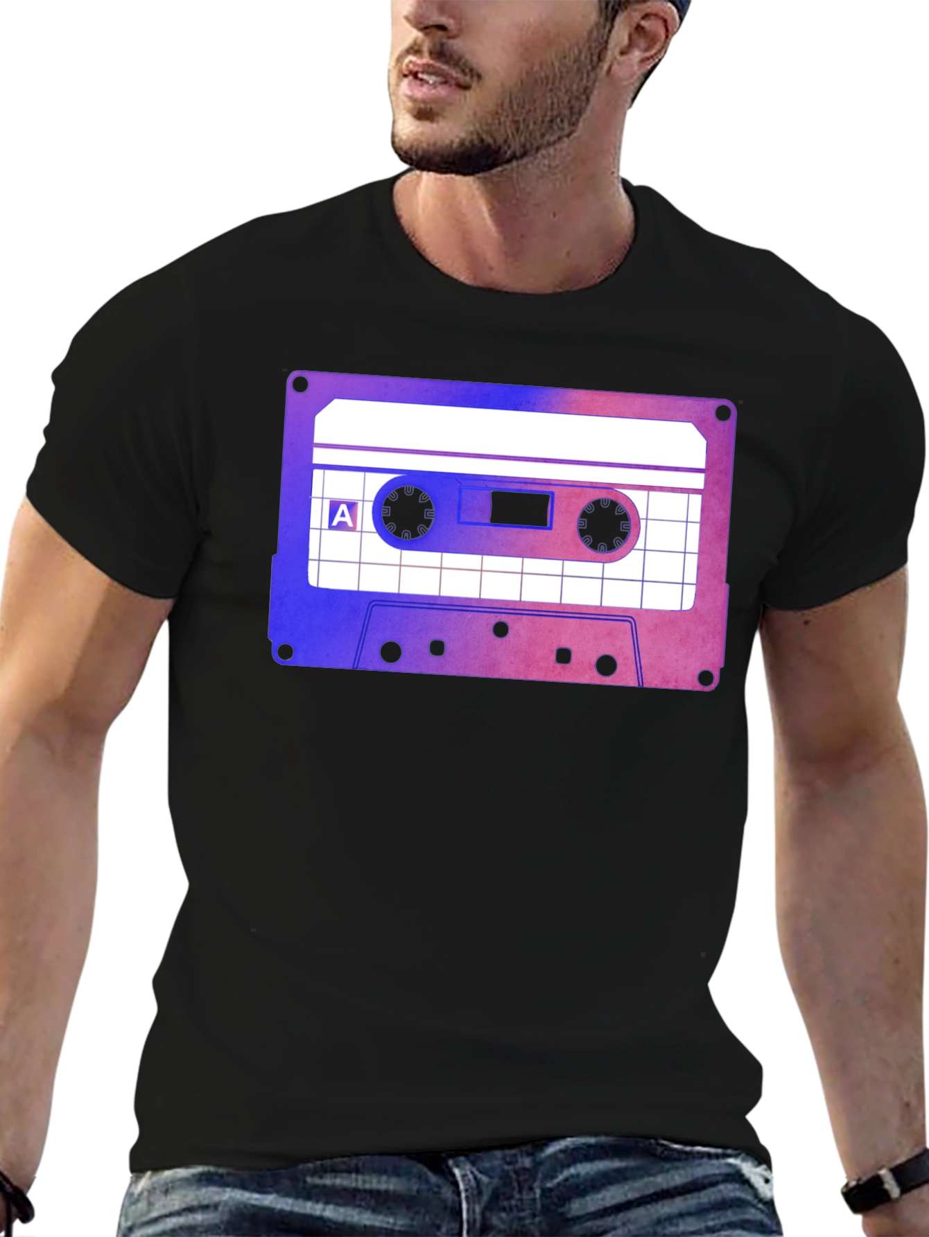 Retro Cassette Tape Graphic Tee