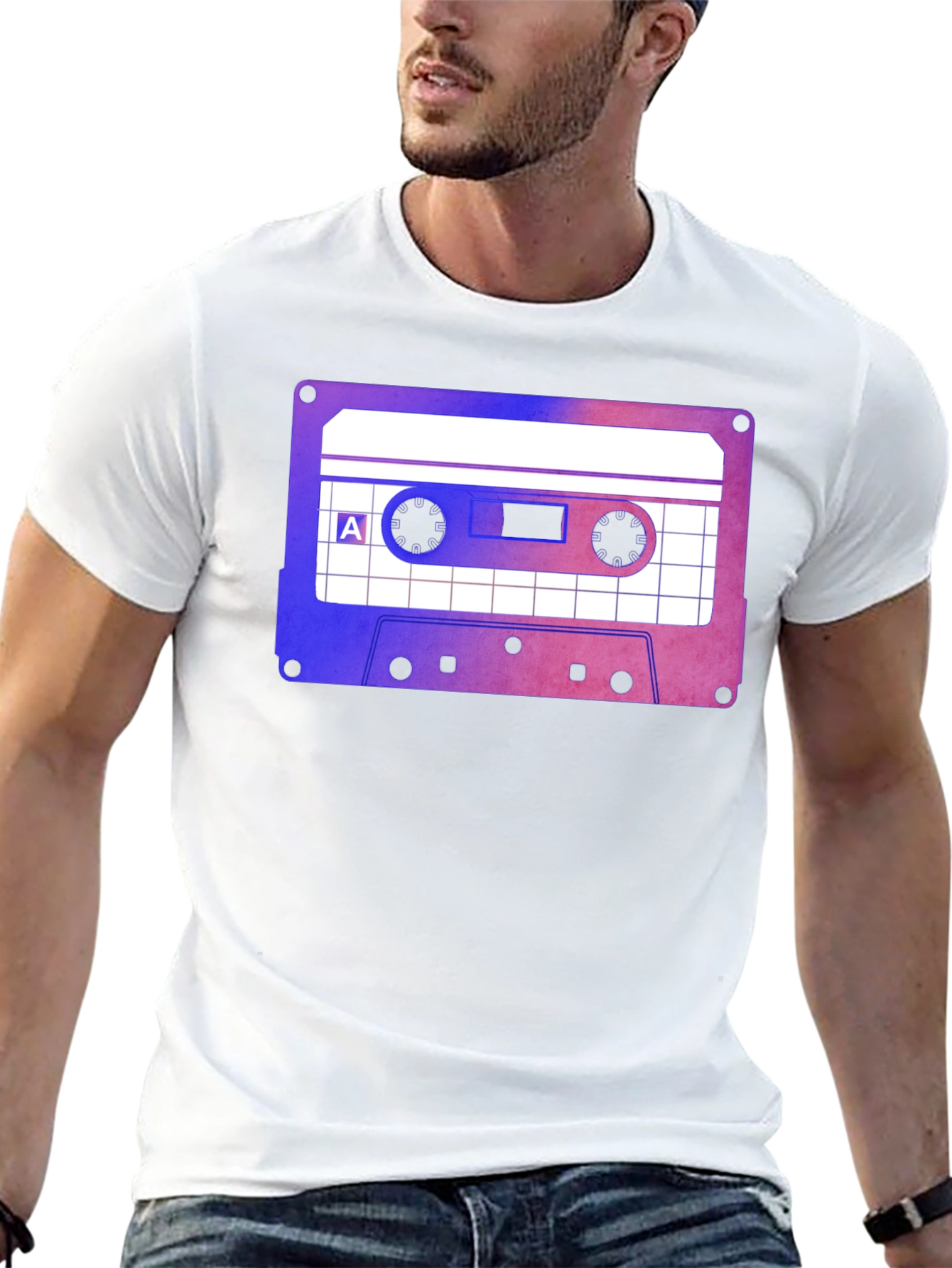 Retro Cassette Tape Graphic Tee