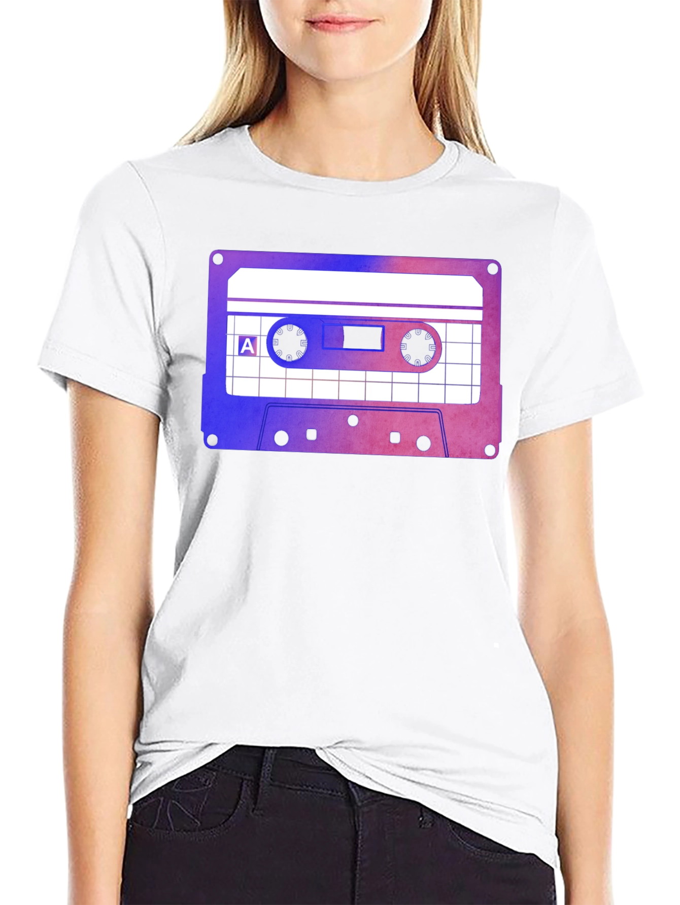 Retro Cassette Tape Graphic Tee