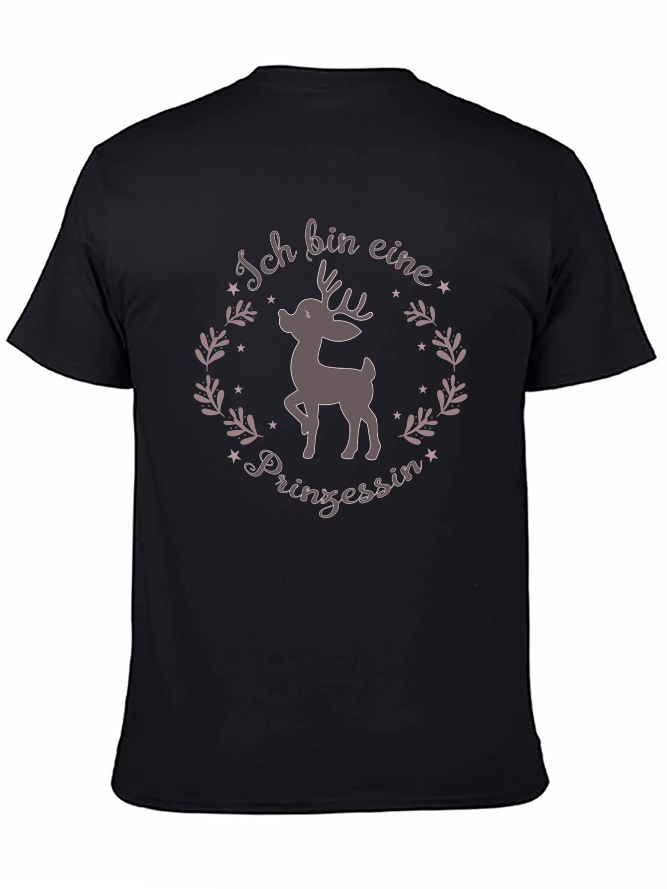 Ich Bin Eine Prinzessin Deer Graphic T-Shirt