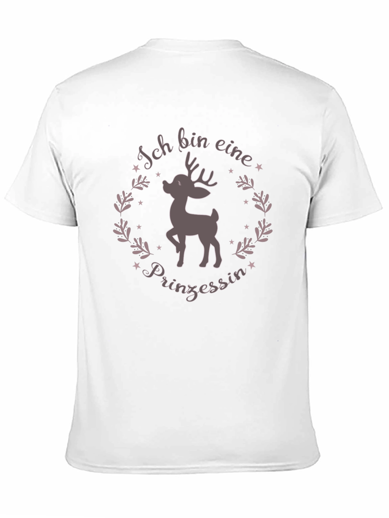 Ich Bin Eine Prinzessin Deer Graphic T-Shirt