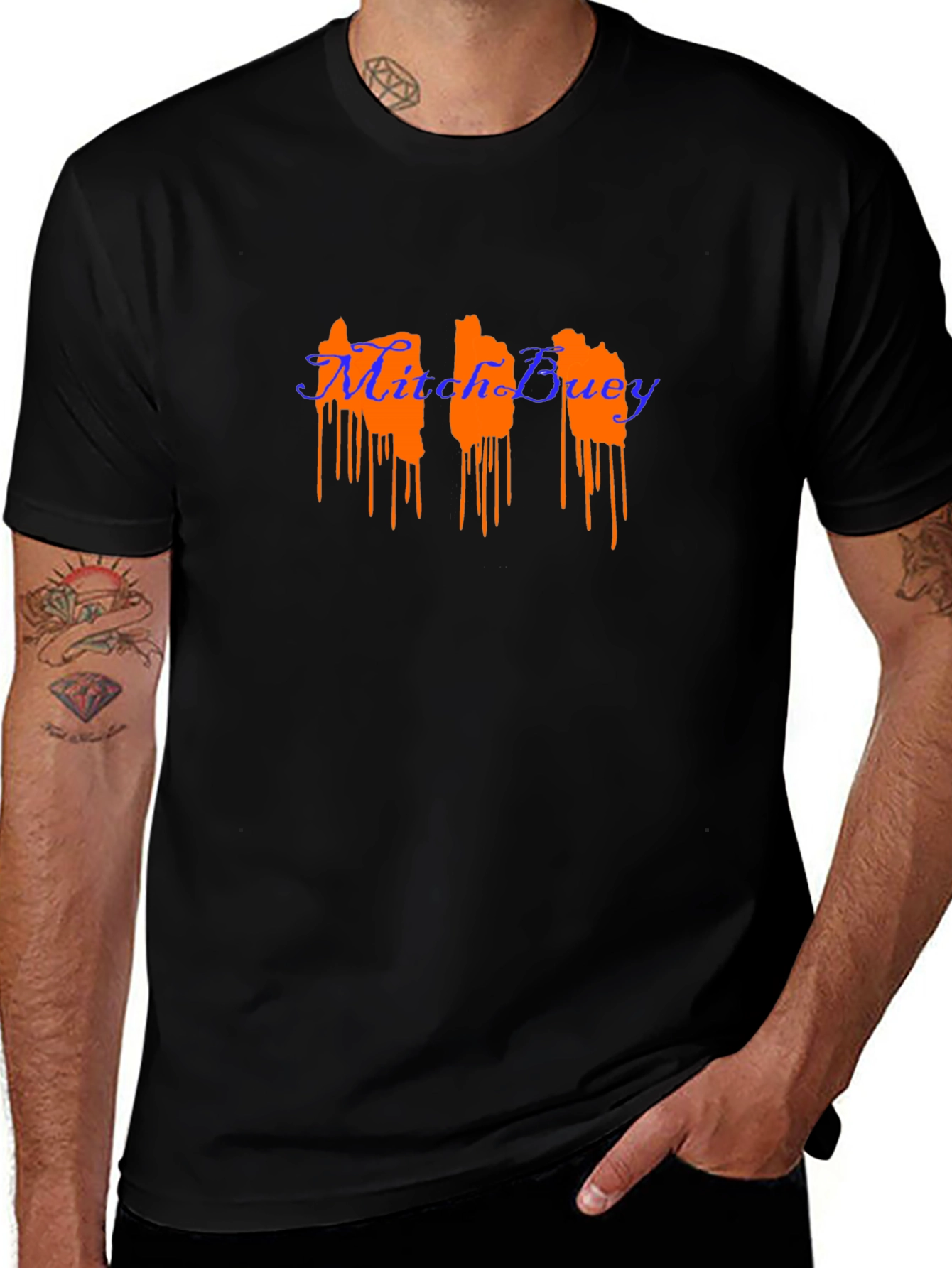 Mitch Buey Black T-Shirt