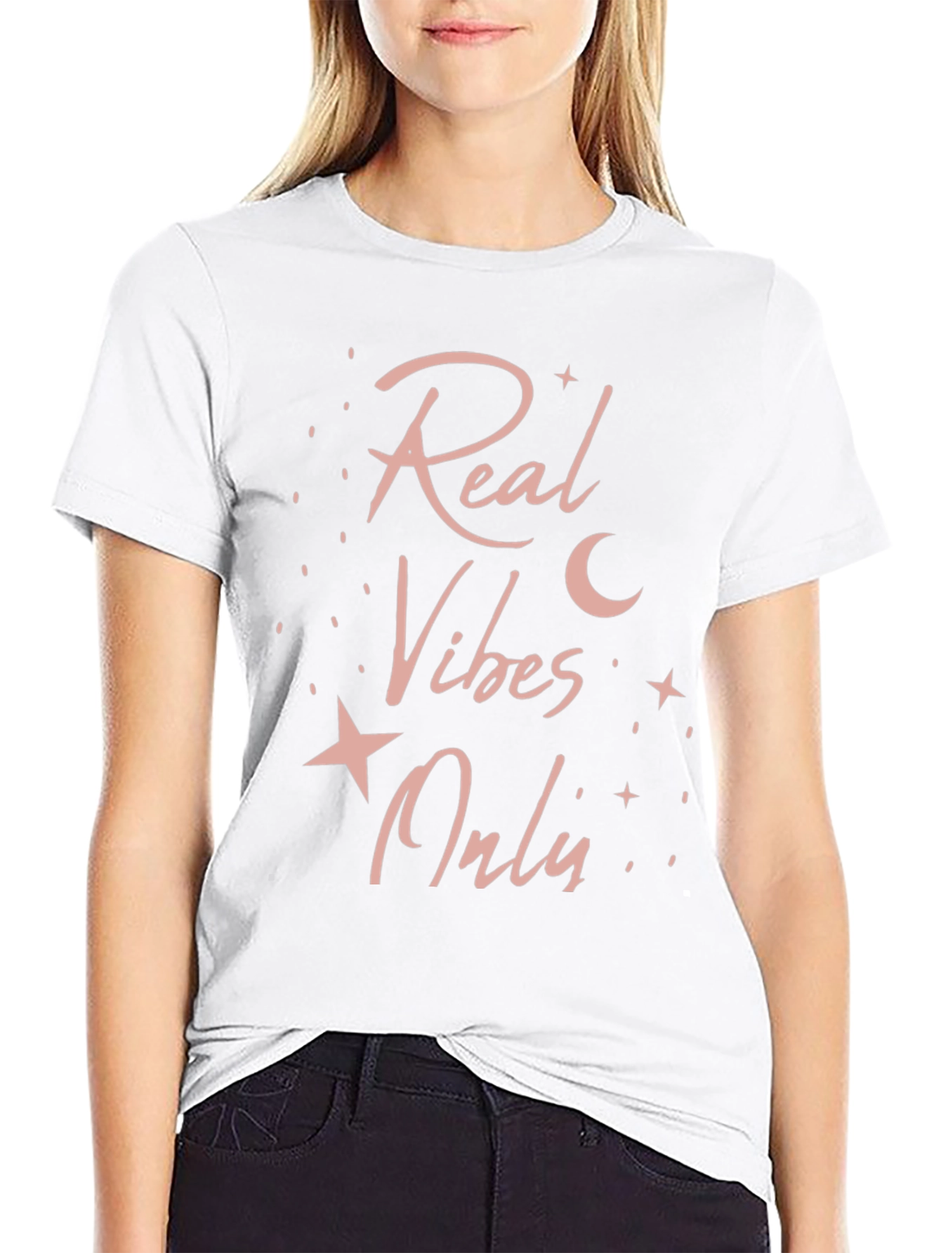 Real Vibes Only Graphic Tee