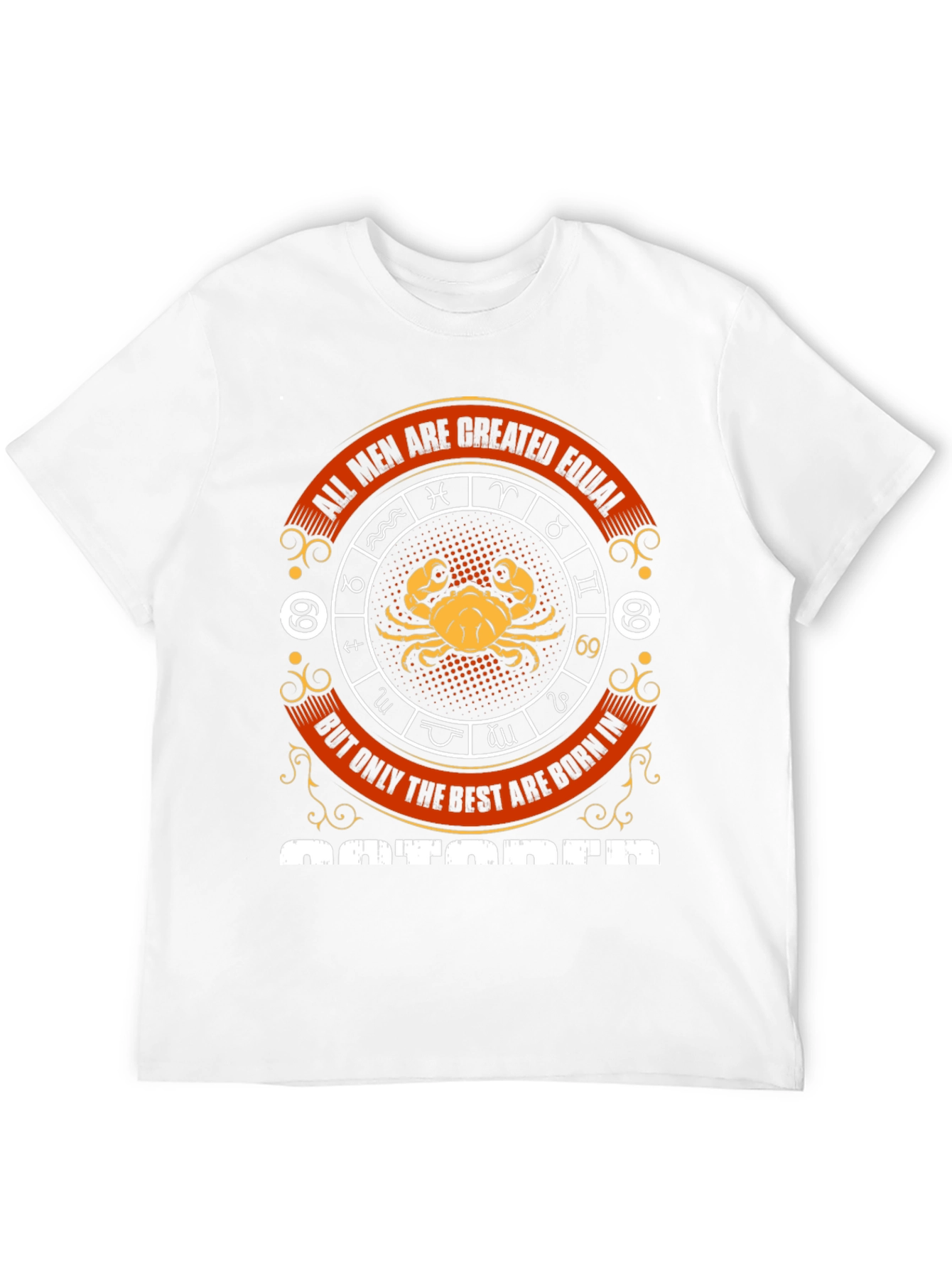 October Zodiac Graphic T-Shirt