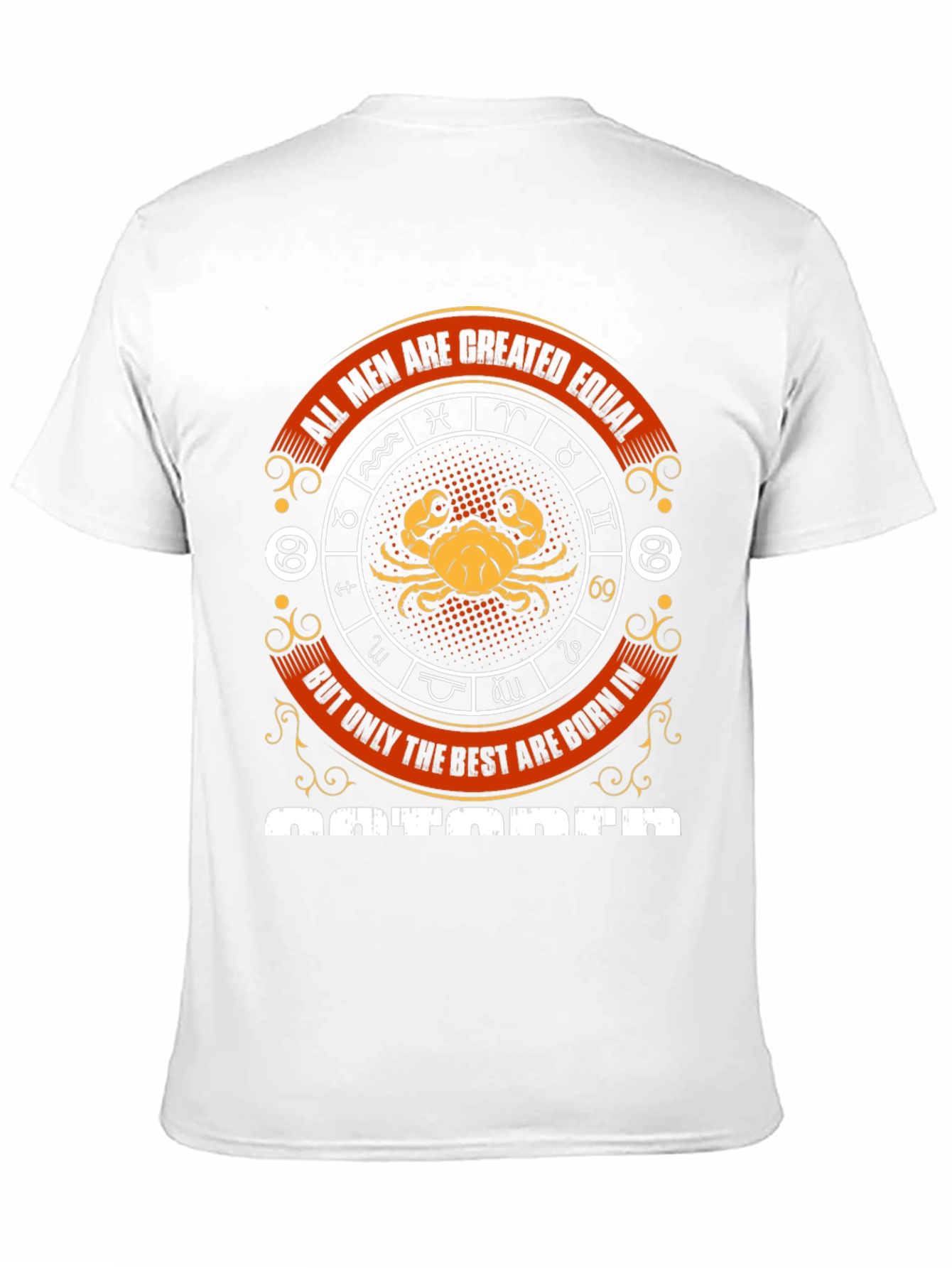 October Zodiac Graphic T-Shirt