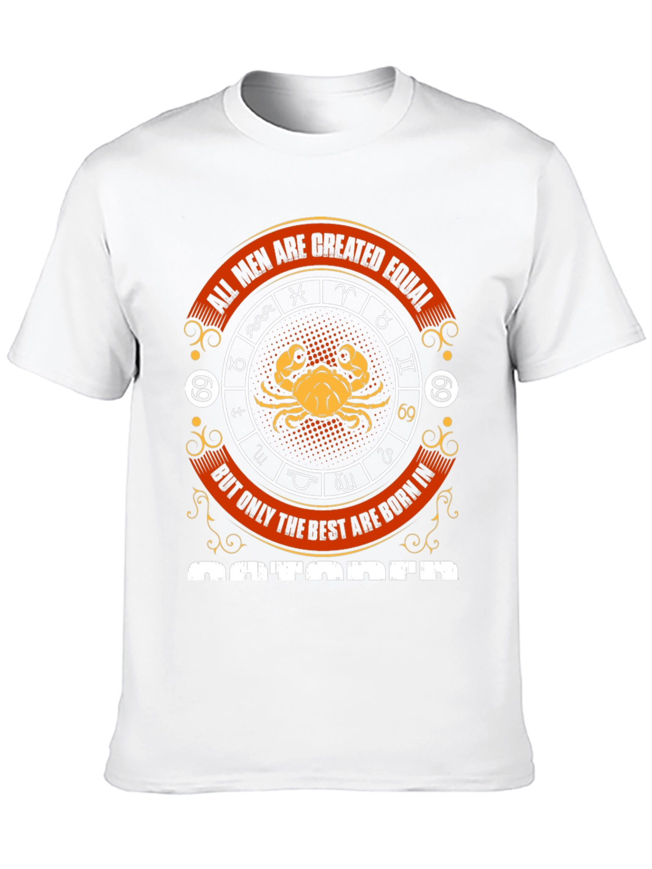 October Zodiac Graphic T-Shirt