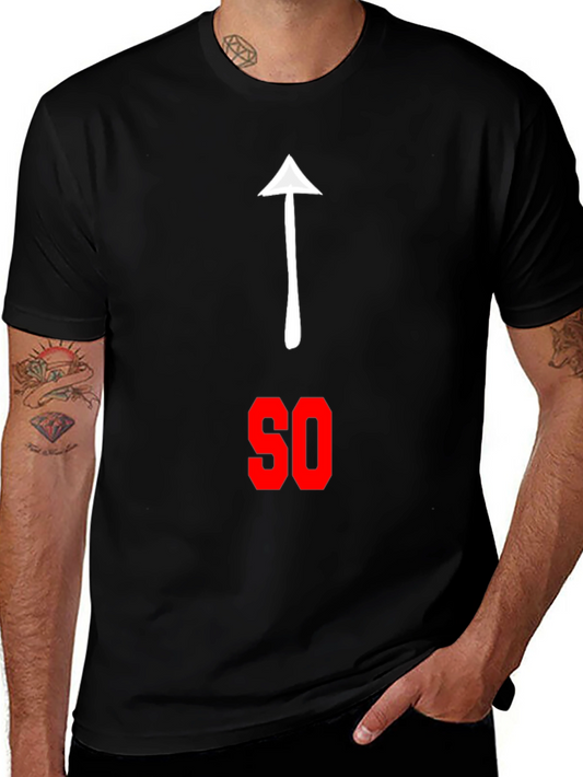 Funny That Way SO Pointing Arrow Graphic Tee