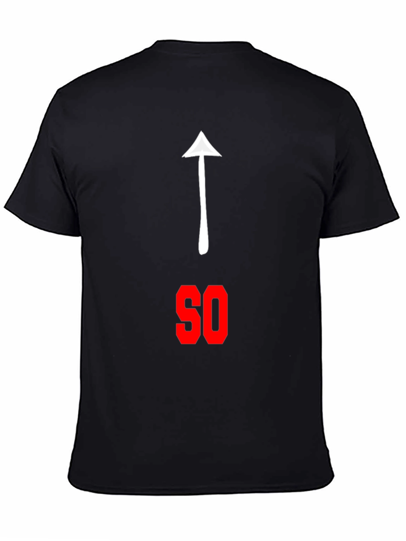 Funny That Way SO Pointing Arrow Graphic Tee