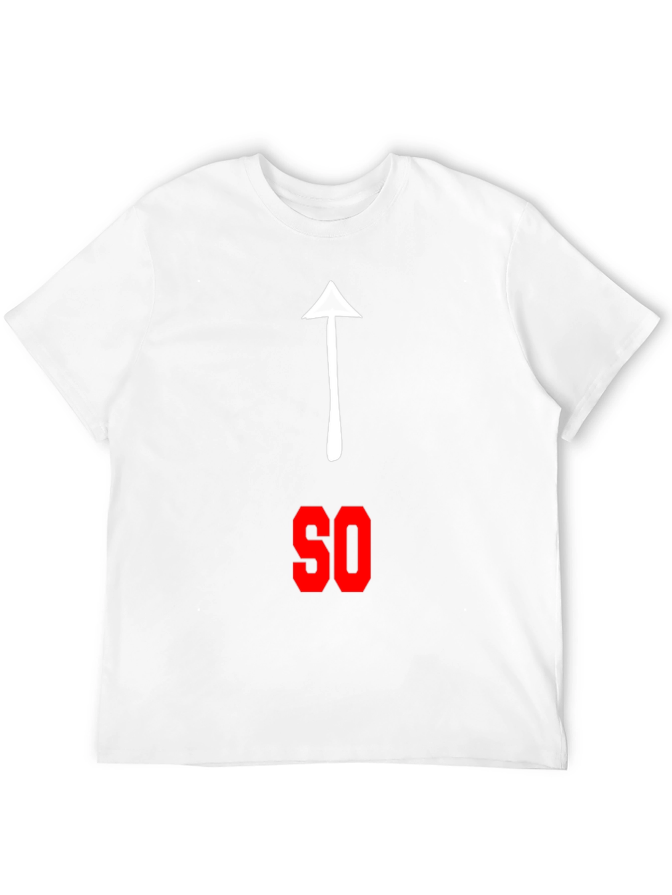 Funny That Way SO Pointing Arrow Graphic Tee