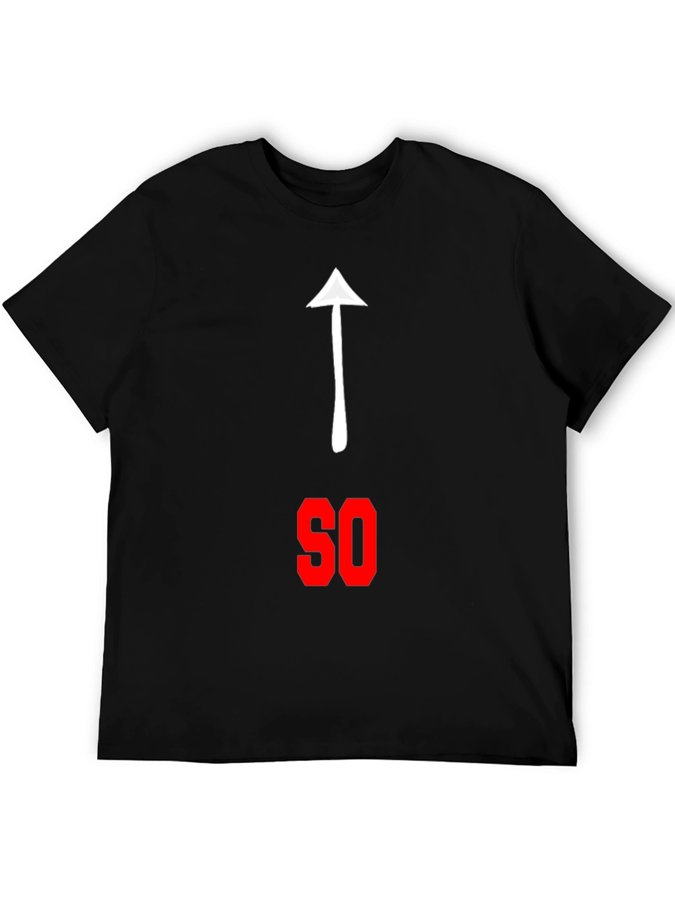 Funny That Way SO Pointing Arrow Graphic Tee