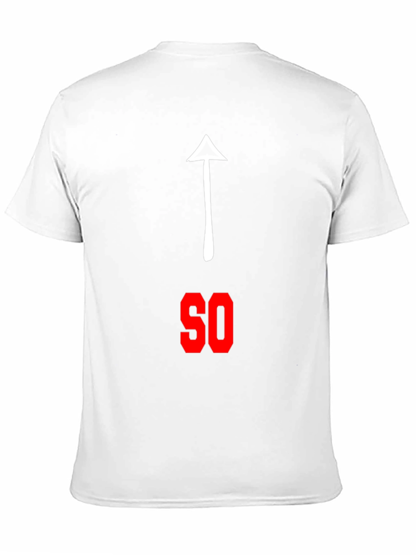 Funny That Way SO Pointing Arrow Graphic Tee