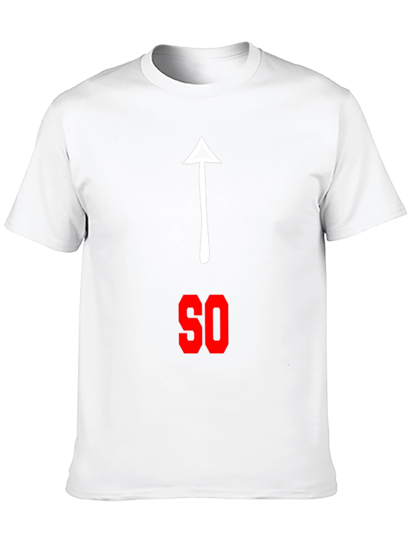 Funny That Way SO Pointing Arrow Graphic Tee