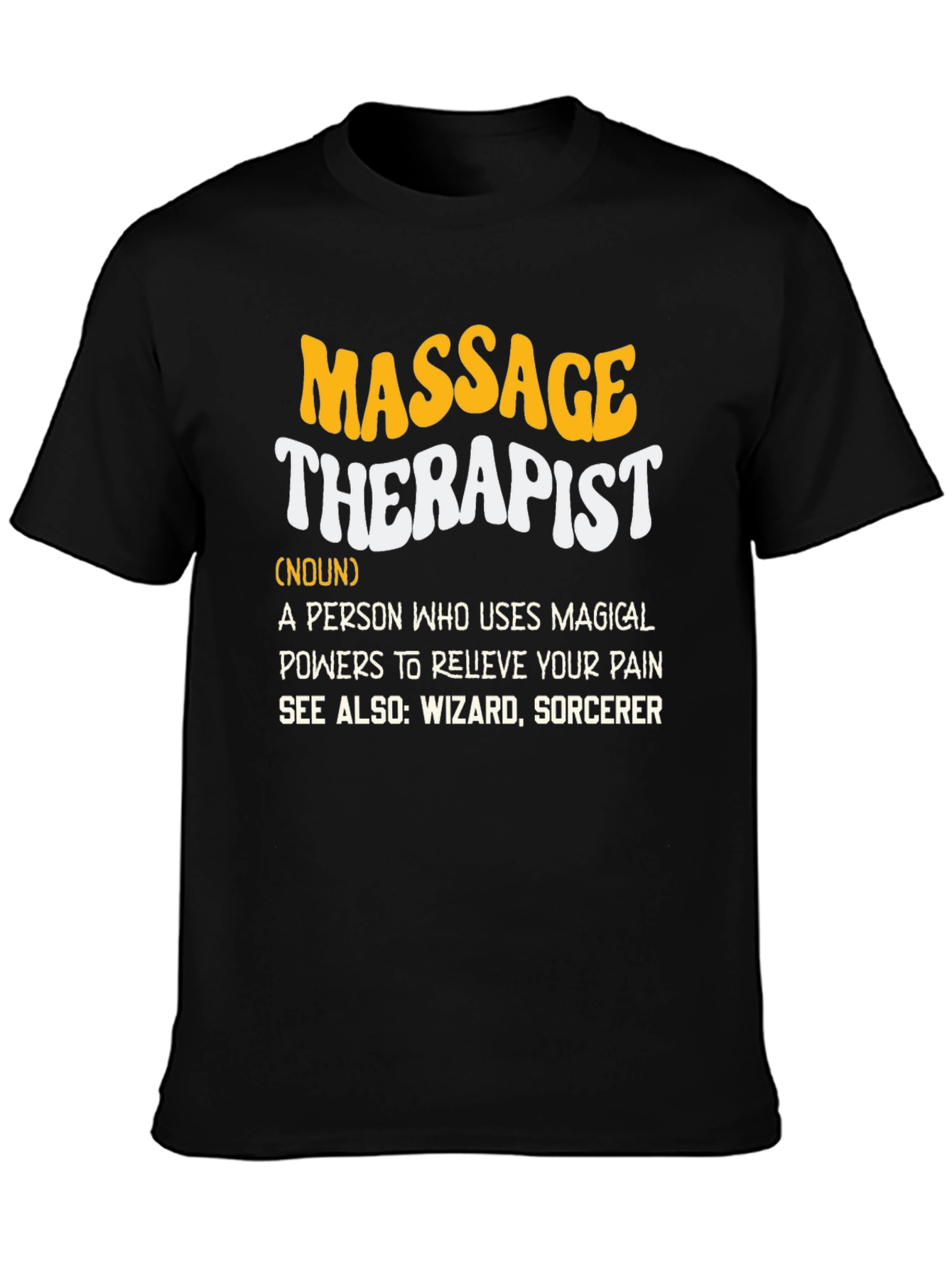 Massage Therapist Definition Graphic T-Shirt