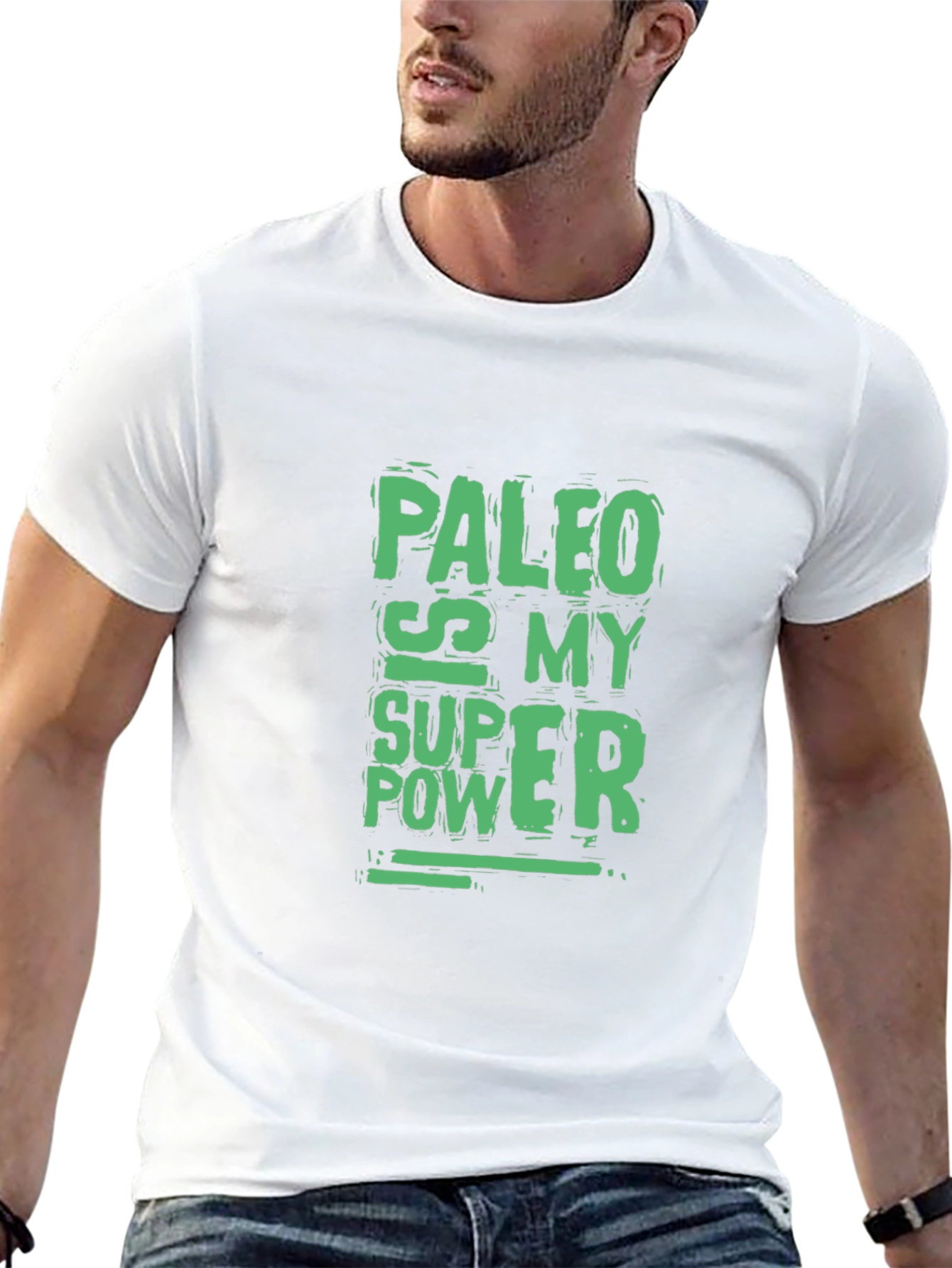 Paleo Is My Super Power Graphic Tee